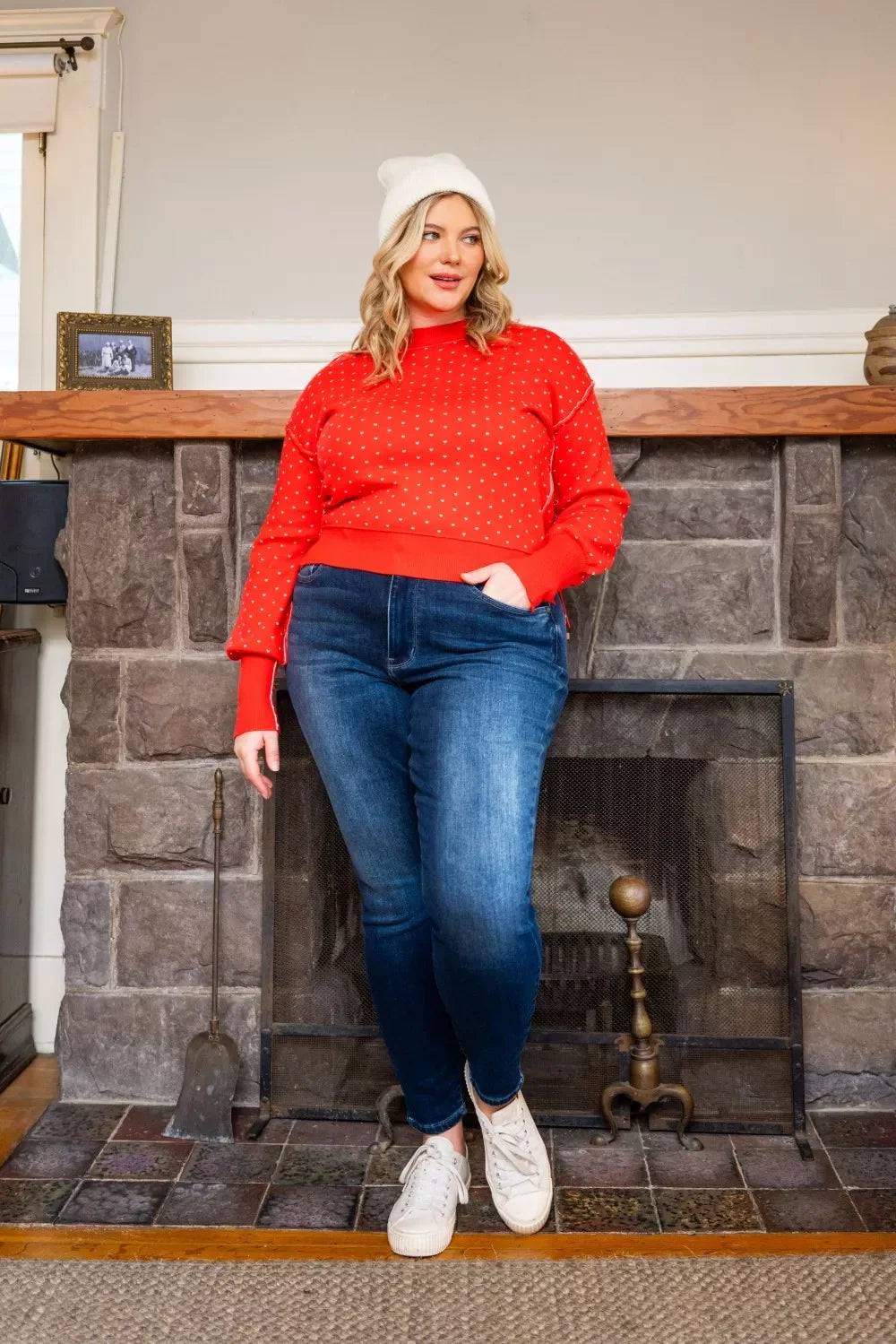 Judy Blue Washed Thermal Skinny Jeans