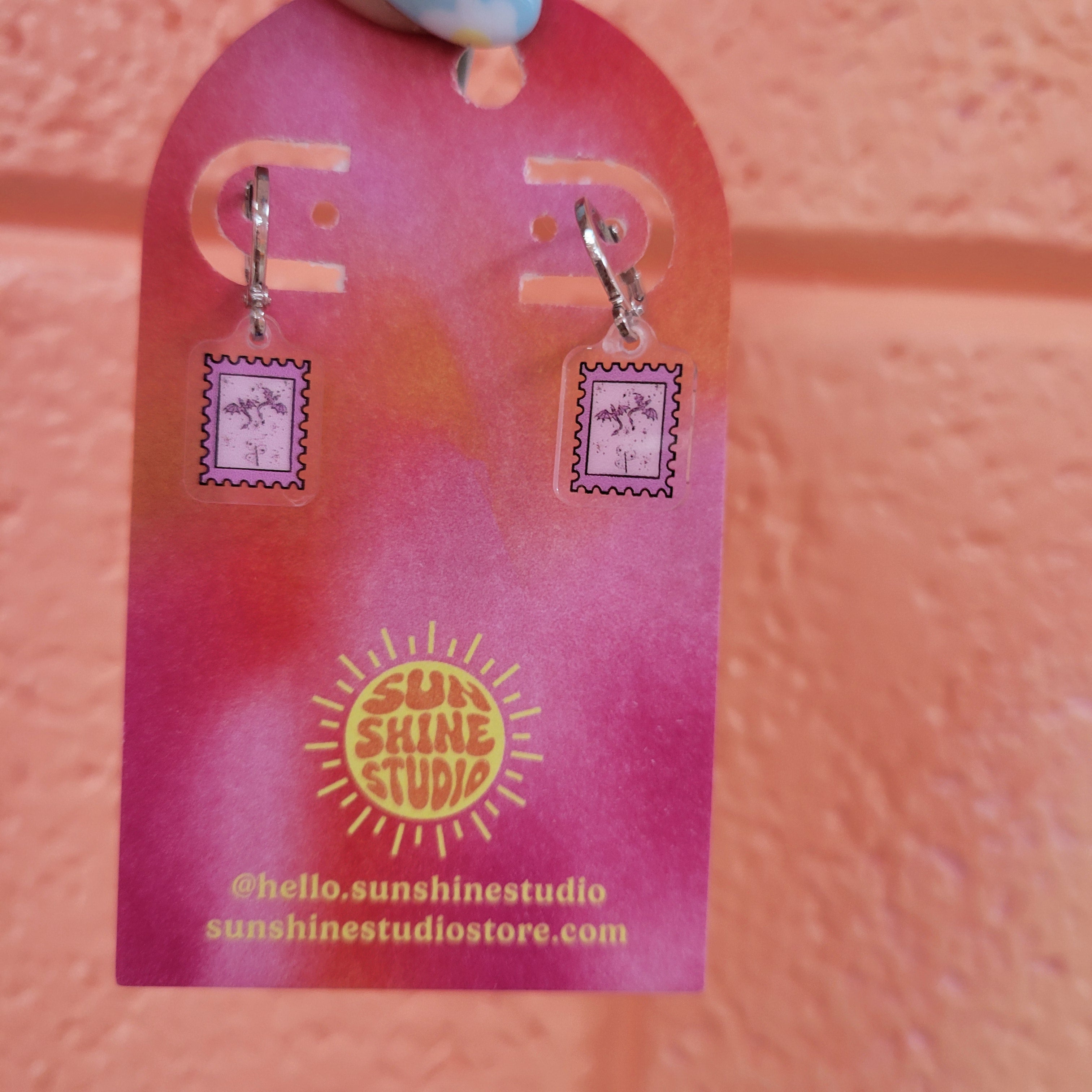 Mini Eras Stamp Earrings