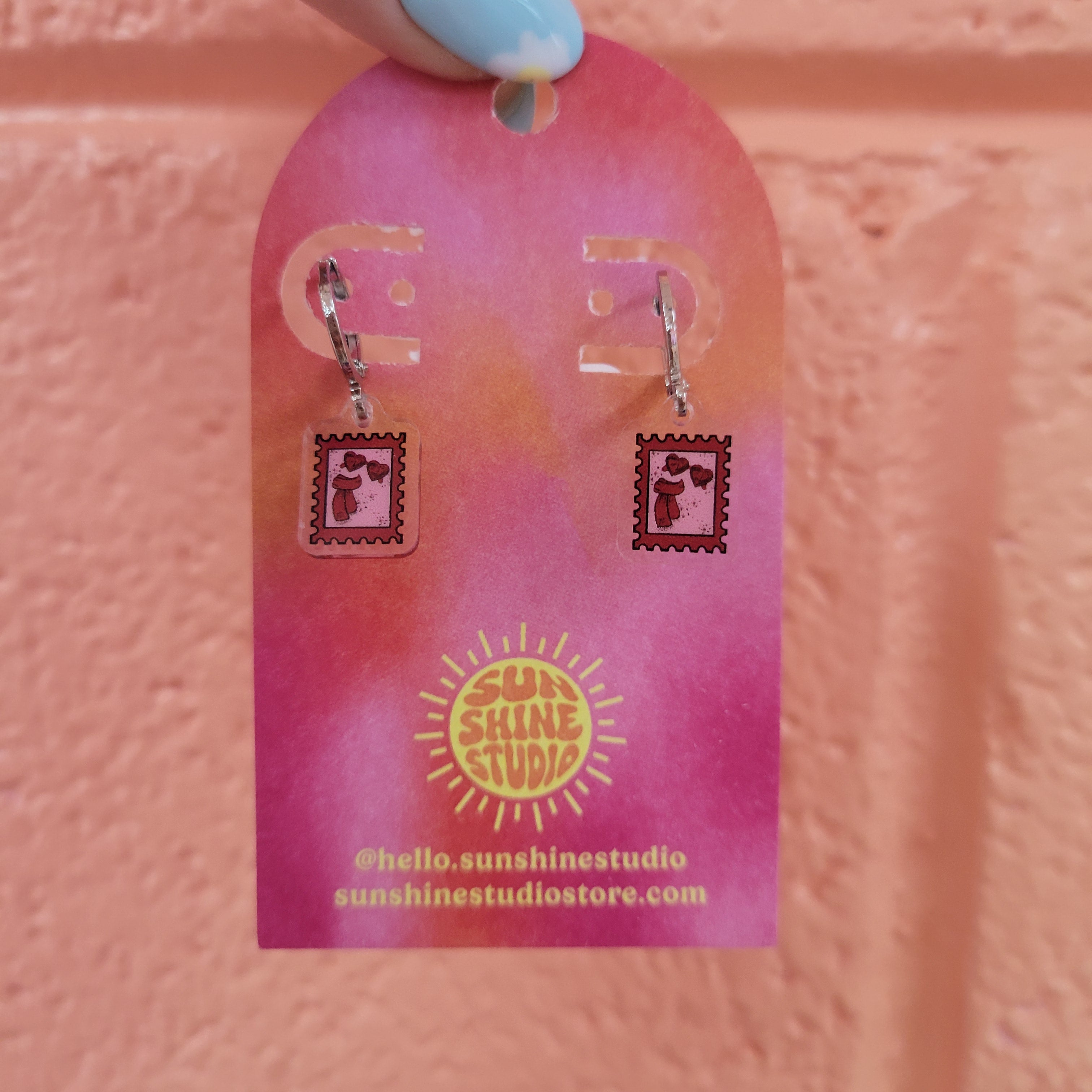 Mini Eras Stamp Earrings