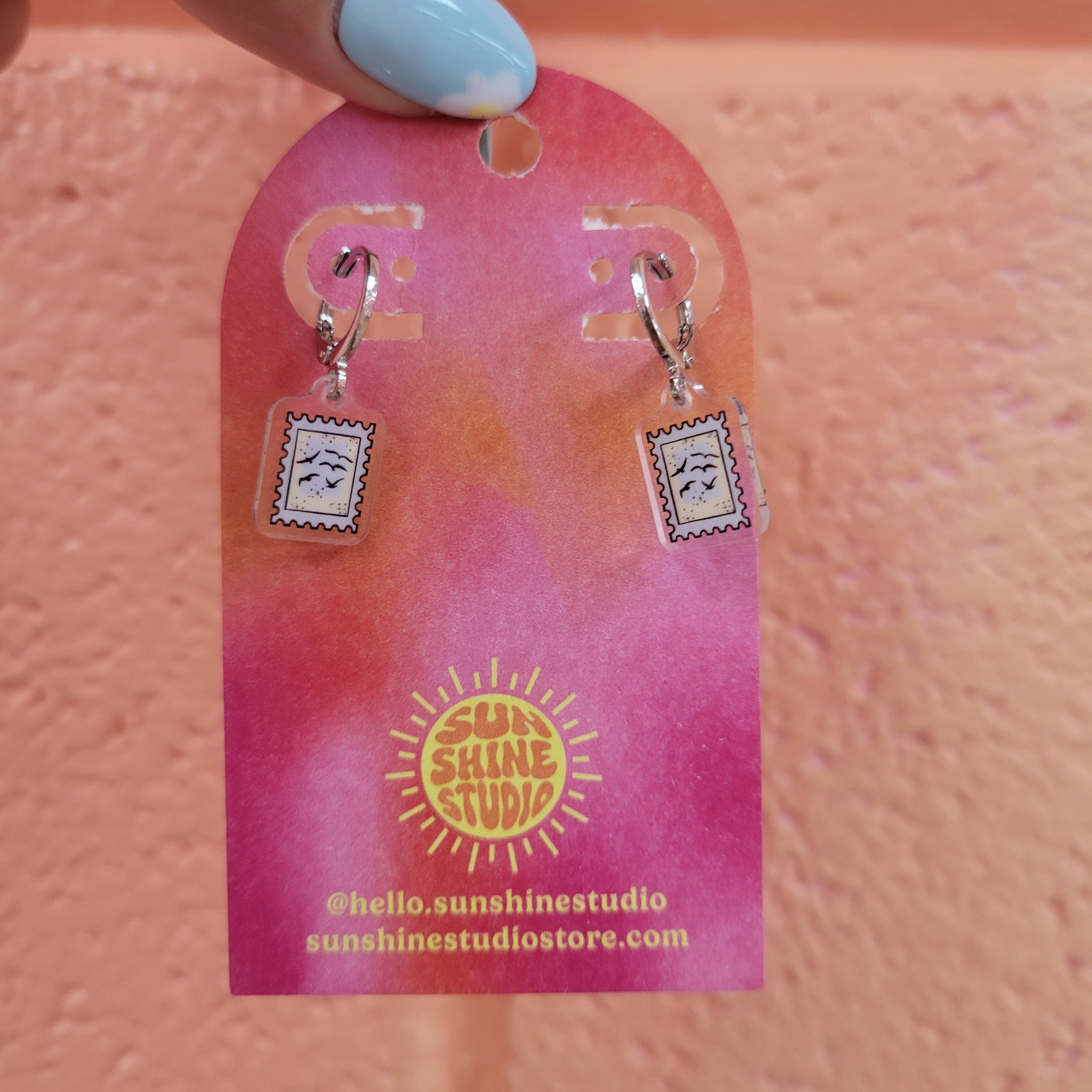 Mini Eras Stamp Earrings