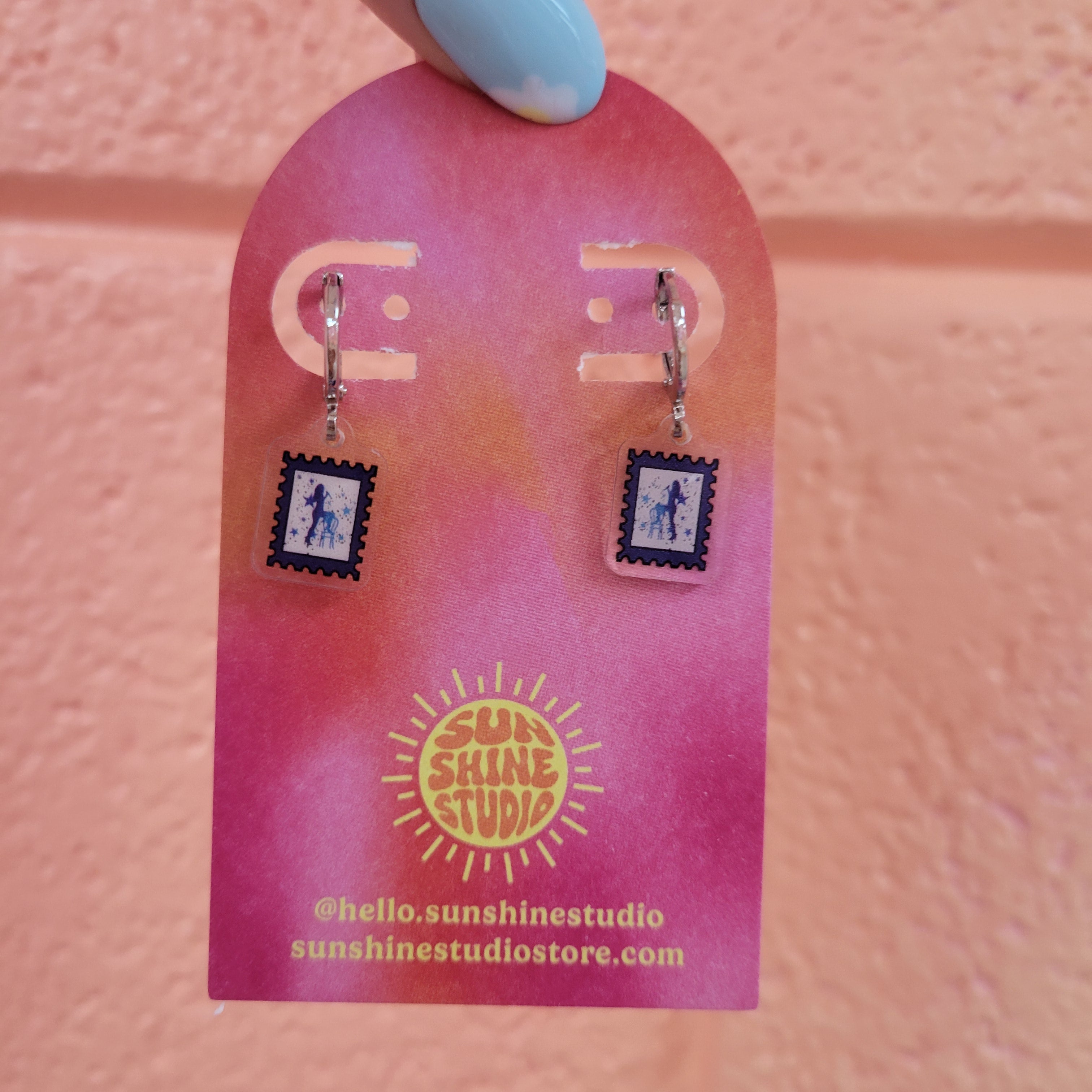 Mini Eras Stamp Earrings