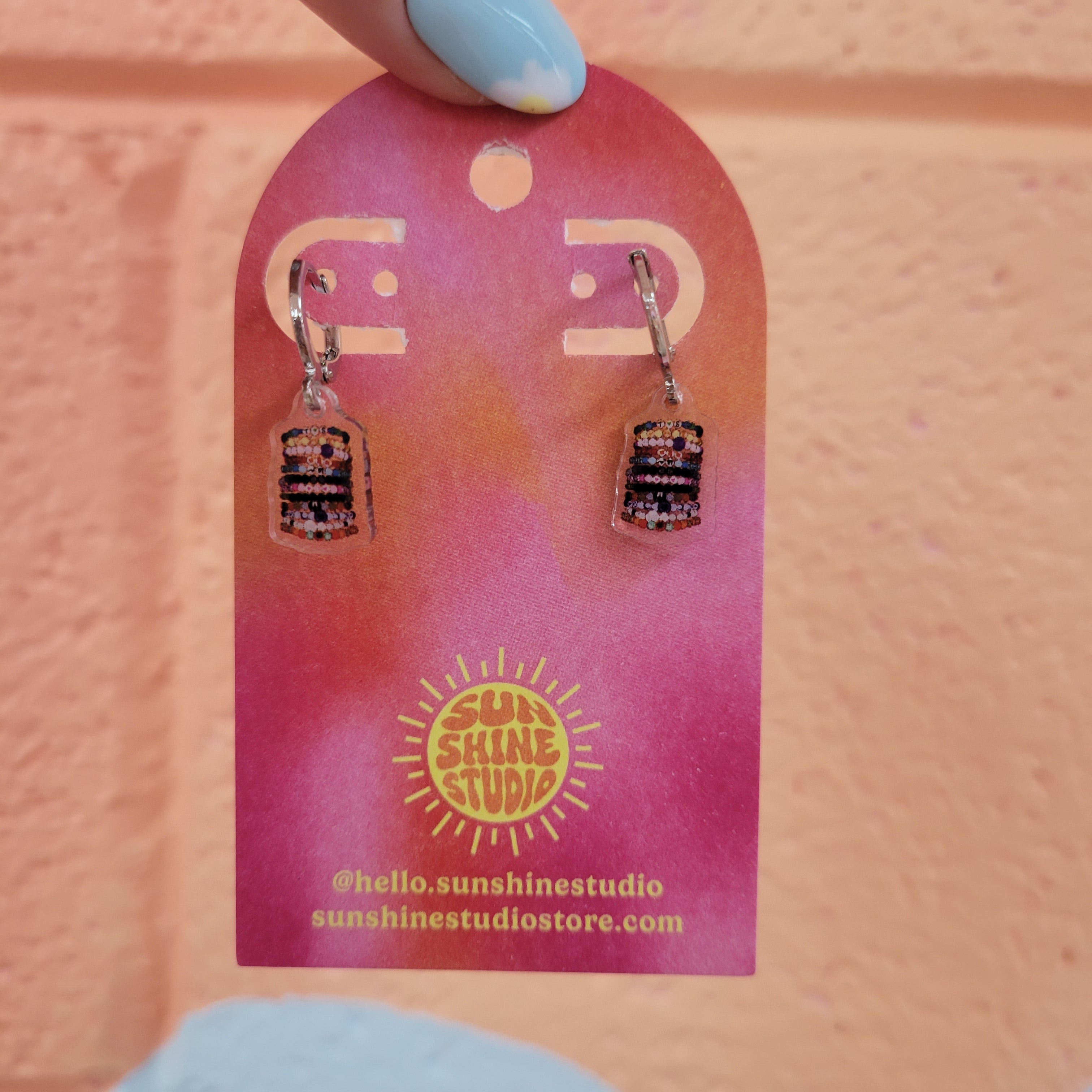 Mini Eras Stamp Earrings