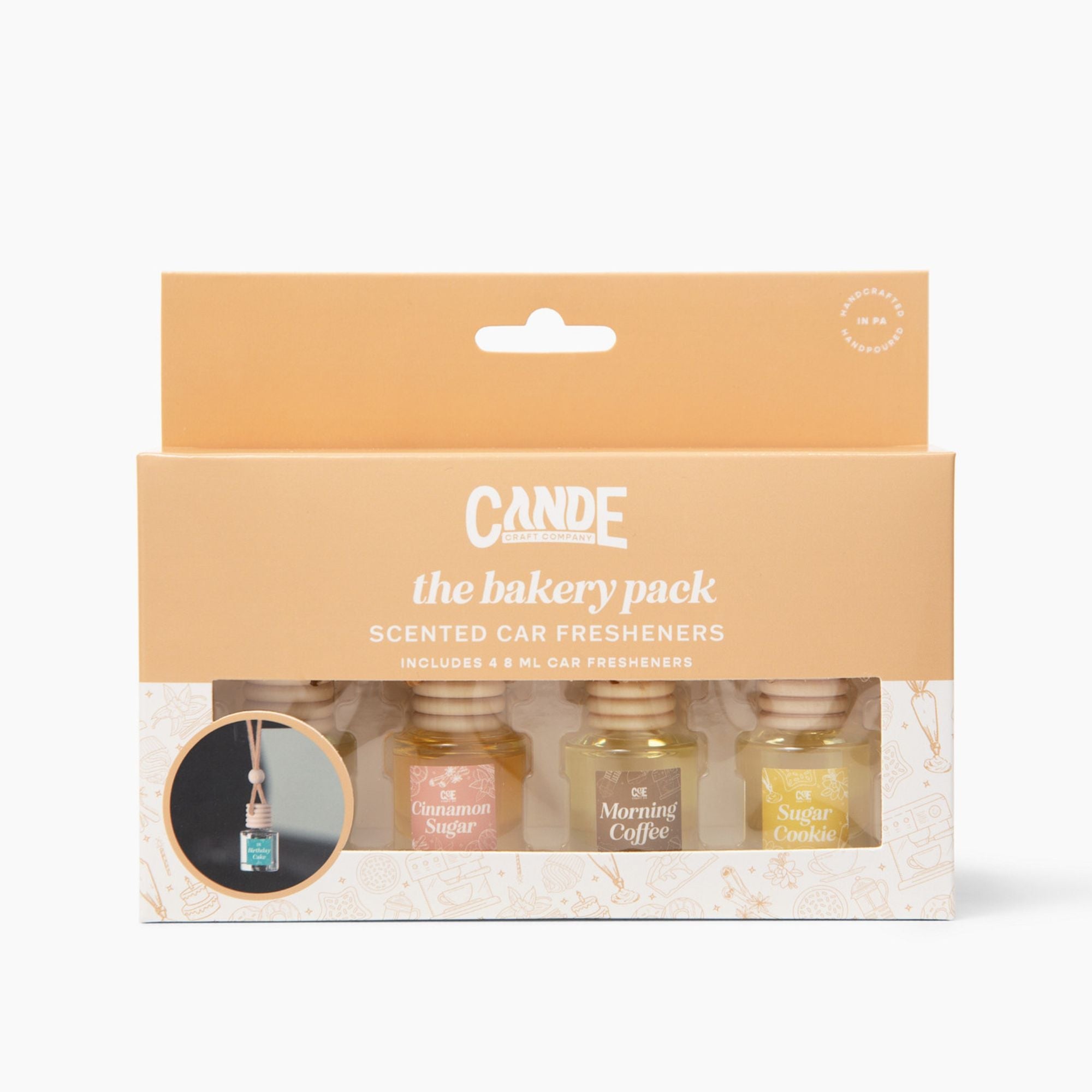 Four-Pack Car Fresheners Bundle