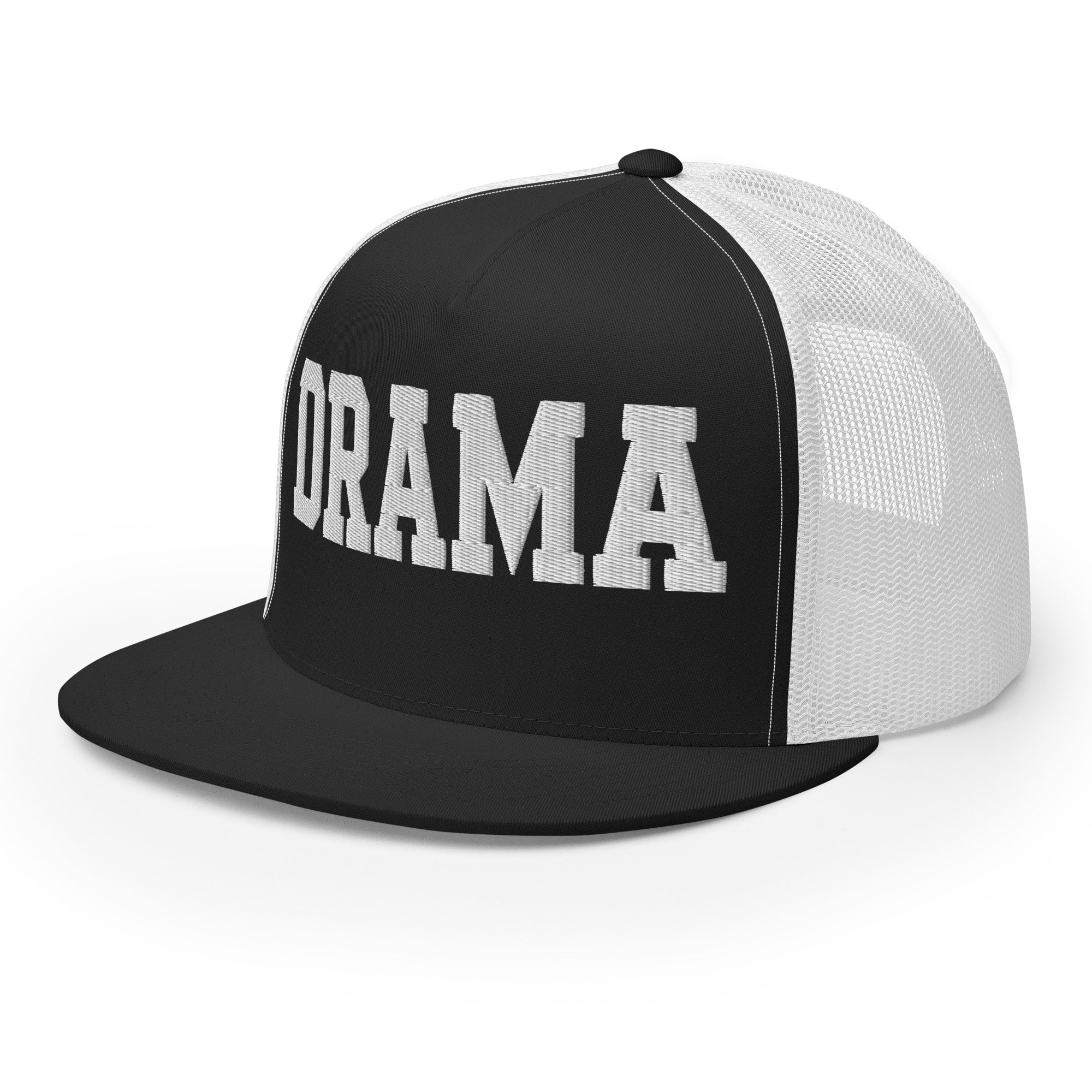 DRAMA 3D Puffy Embroidered Trucker Cap