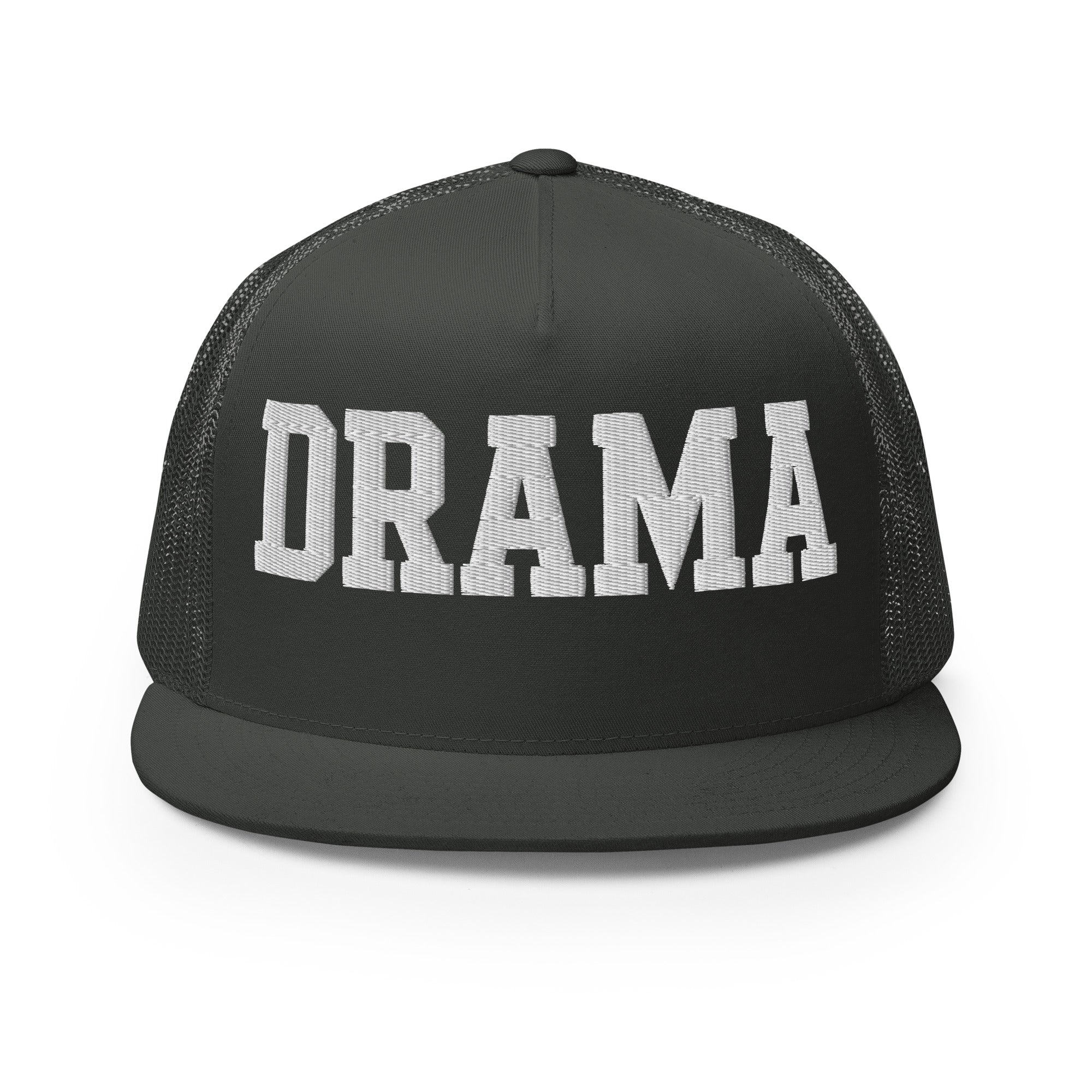 DRAMA 3D Puffy Embroidered Trucker Cap