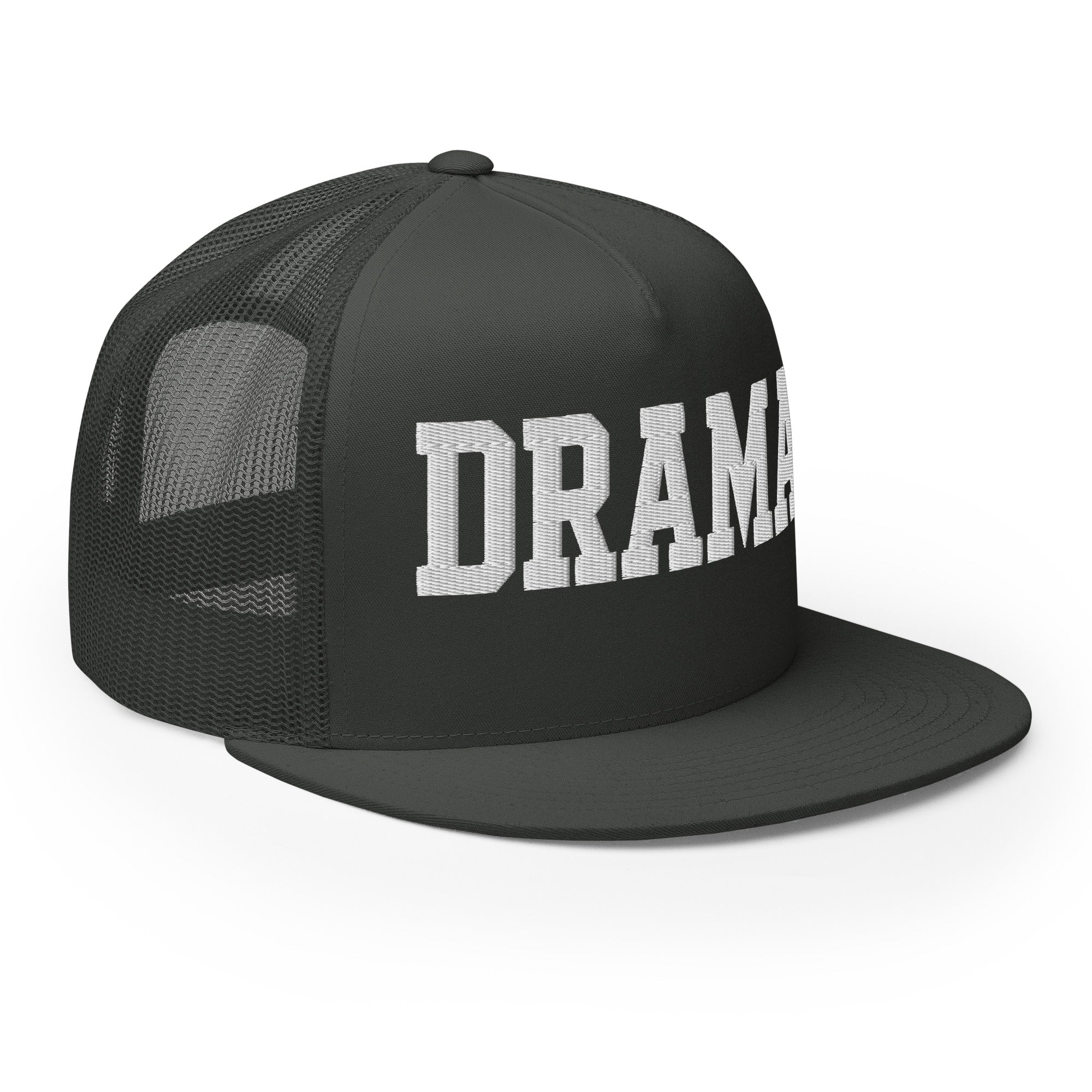 DRAMA 3D Puffy Embroidered Trucker Cap