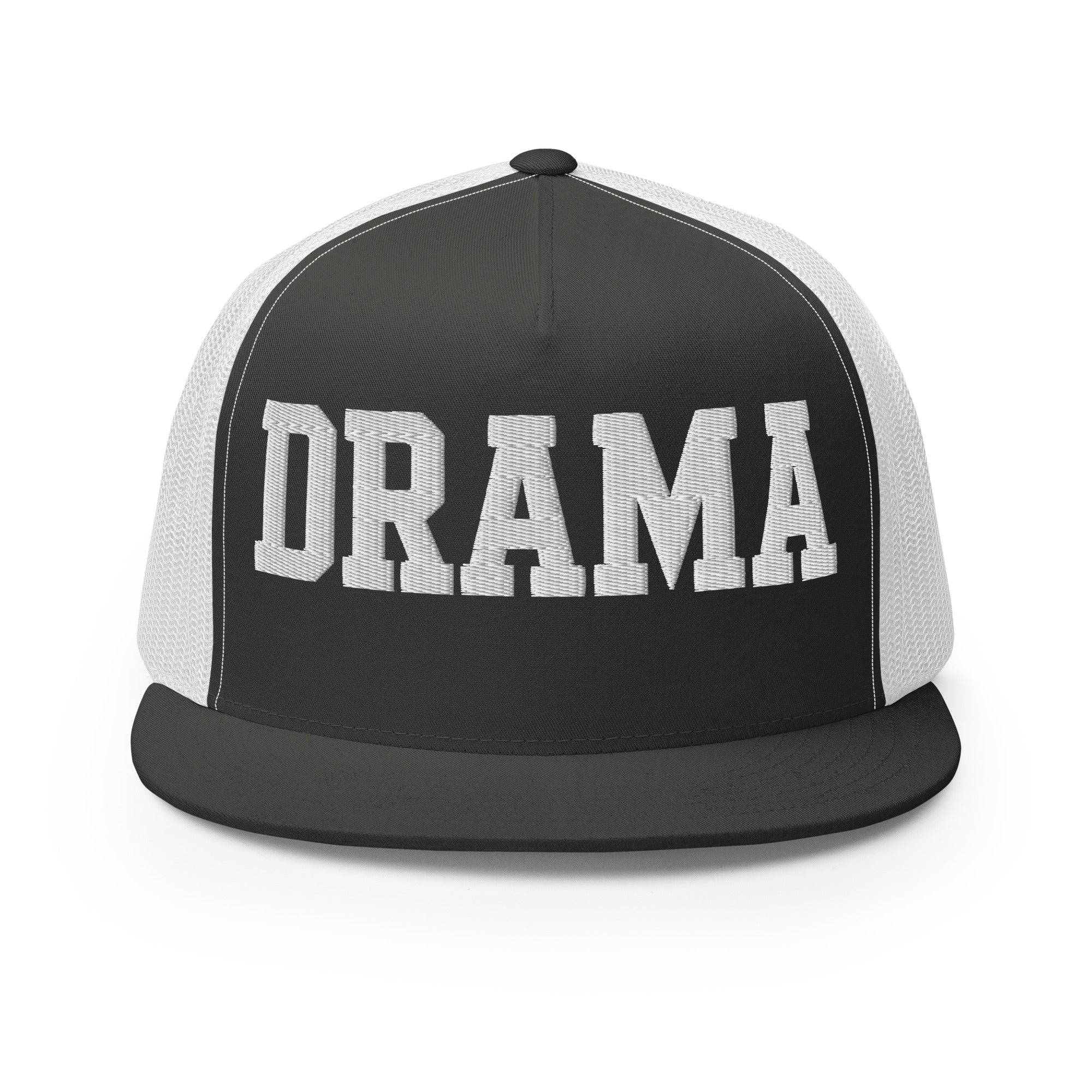 DRAMA 3D Puffy Embroidered Trucker Cap