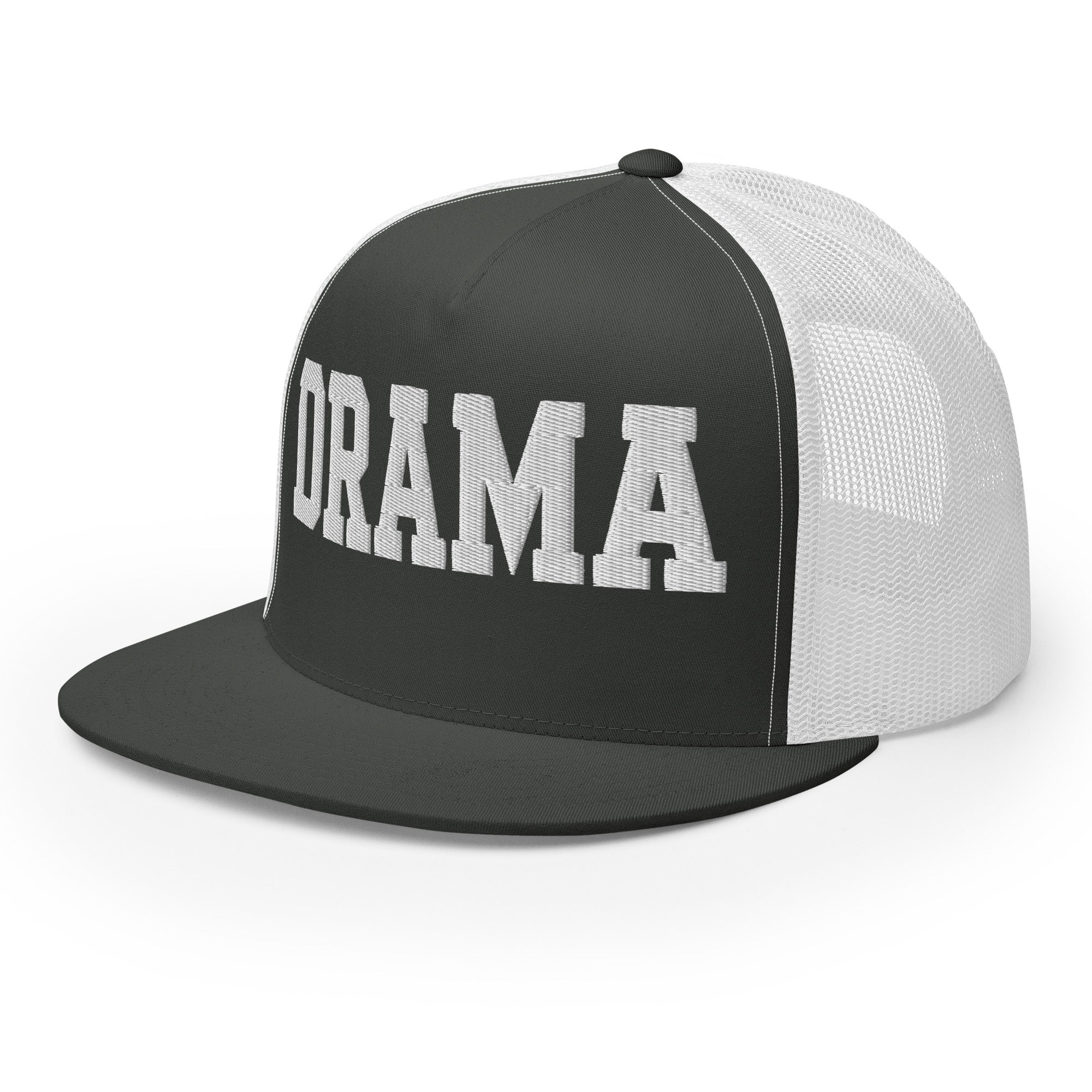 DRAMA 3D Puffy Embroidered Trucker Cap