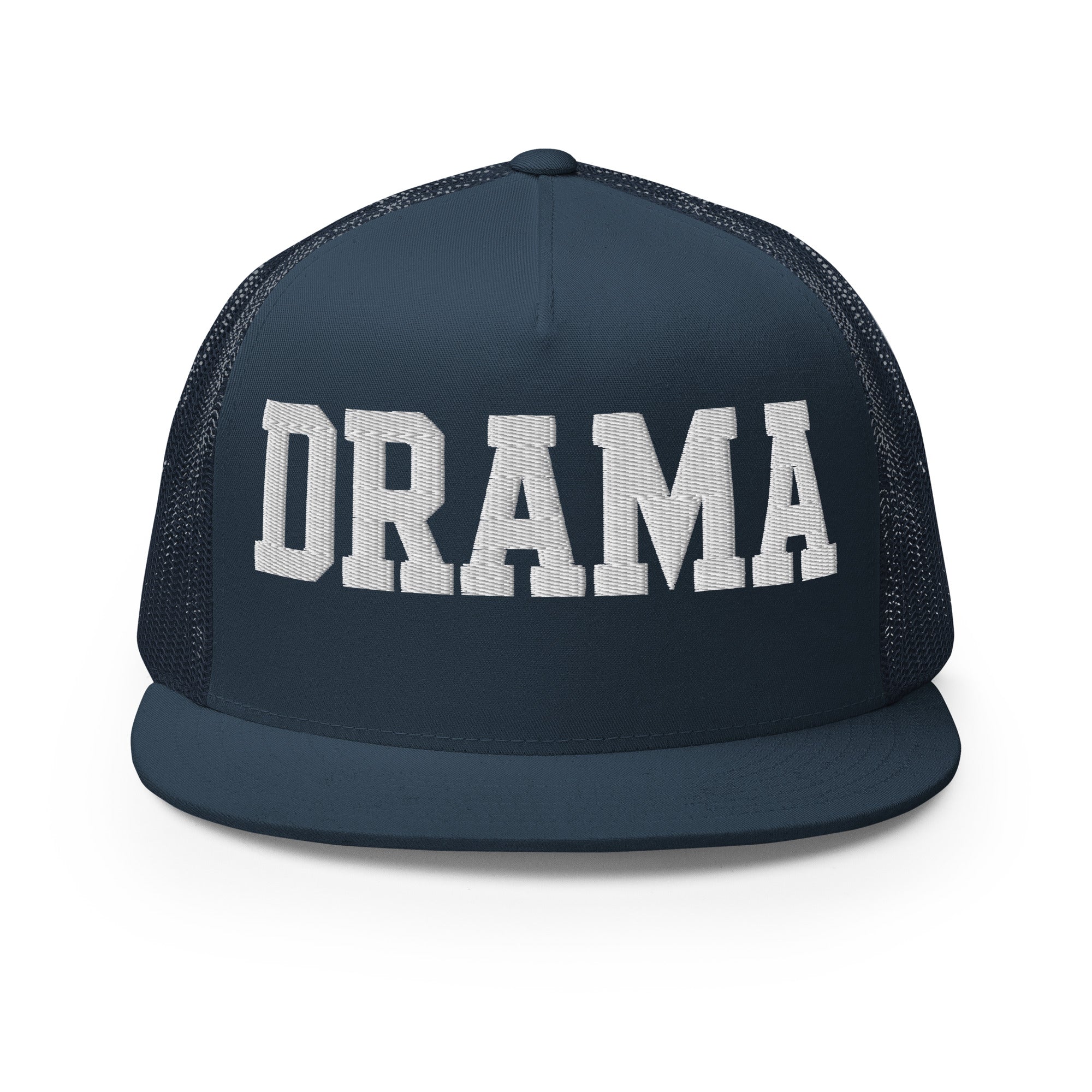 DRAMA 3D Puffy Embroidered Trucker Cap
