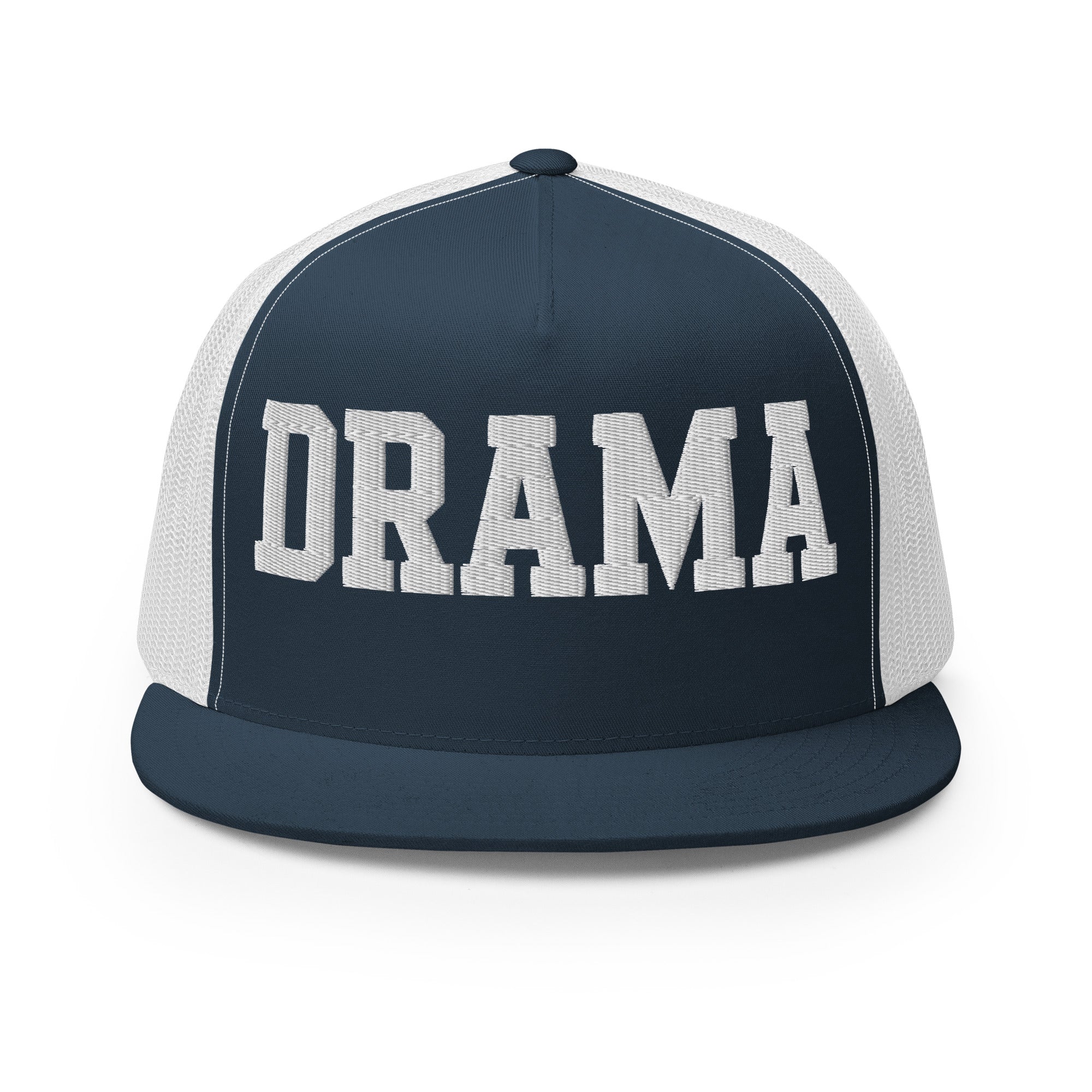 DRAMA 3D Puffy Embroidered Trucker Cap