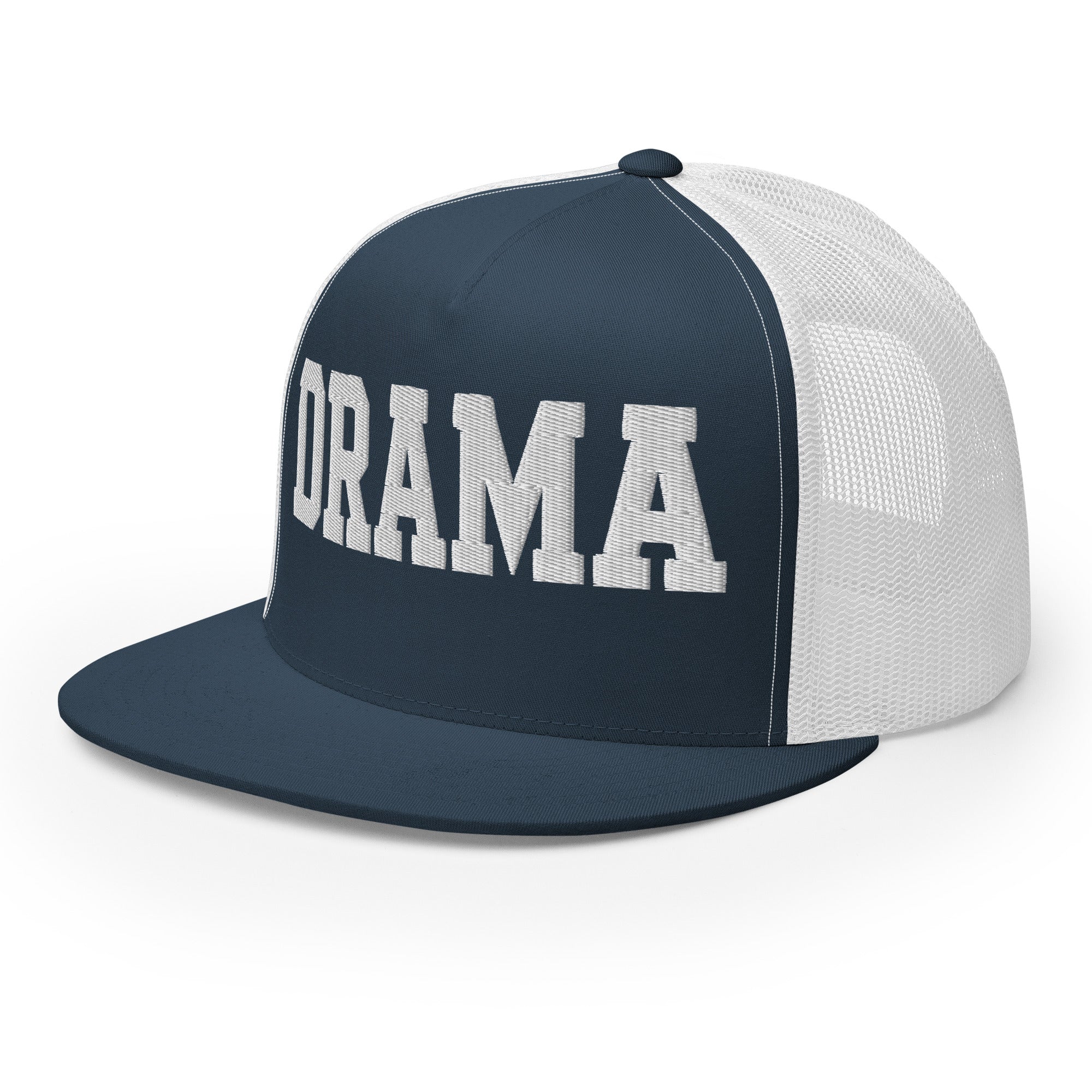 DRAMA 3D Puffy Embroidered Trucker Cap