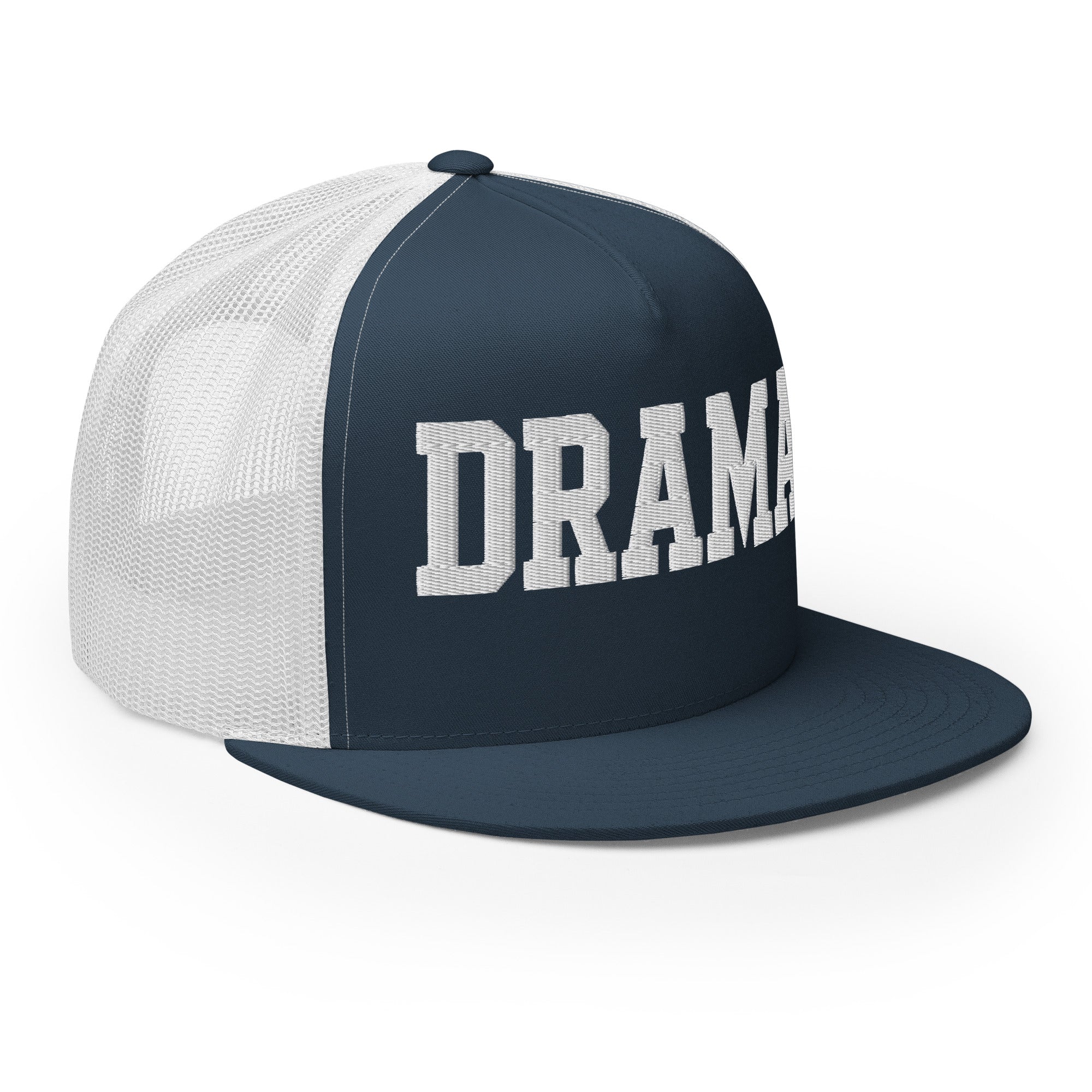 DRAMA 3D Puffy Embroidered Trucker Cap