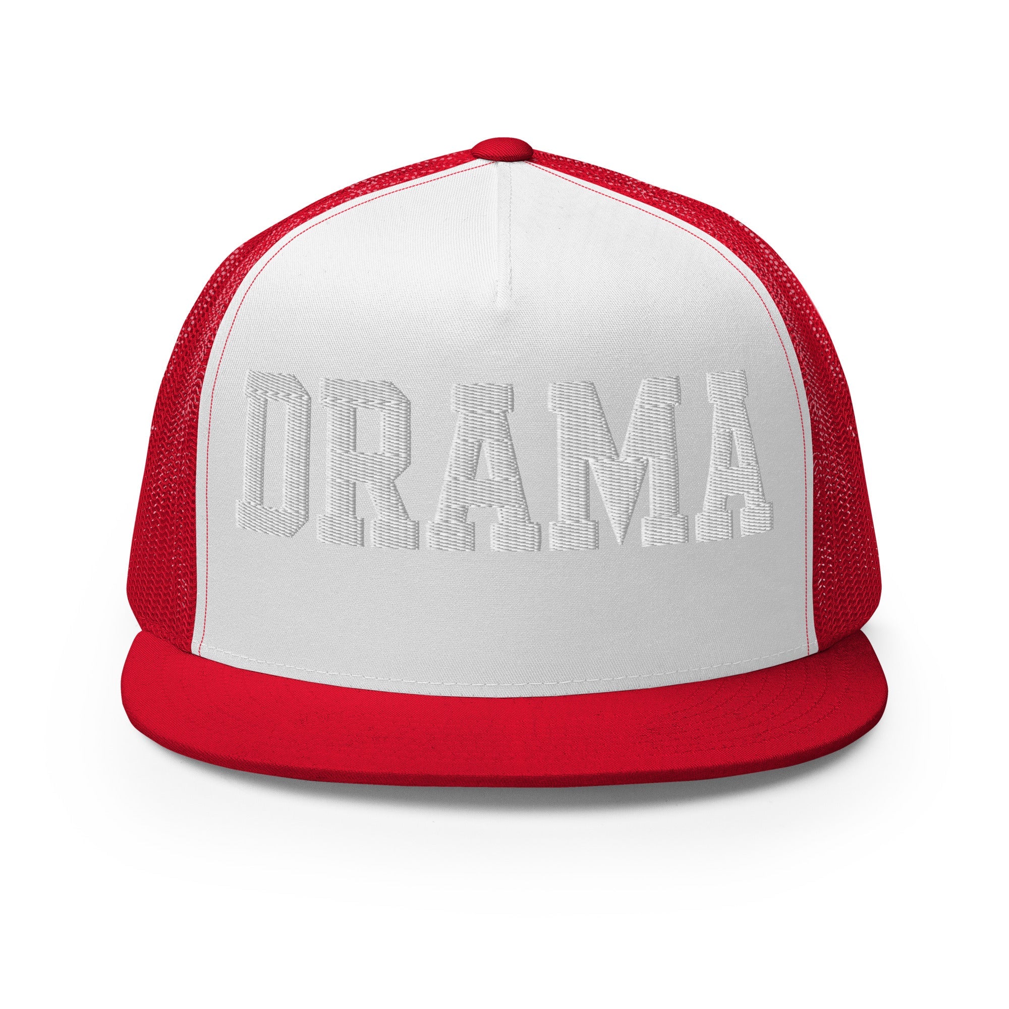 DRAMA 3D Puffy Embroidered Trucker Cap