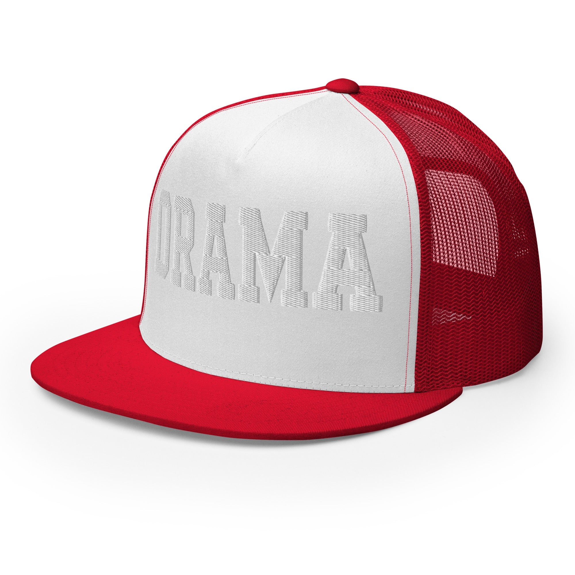 DRAMA 3D Puffy Embroidered Trucker Cap