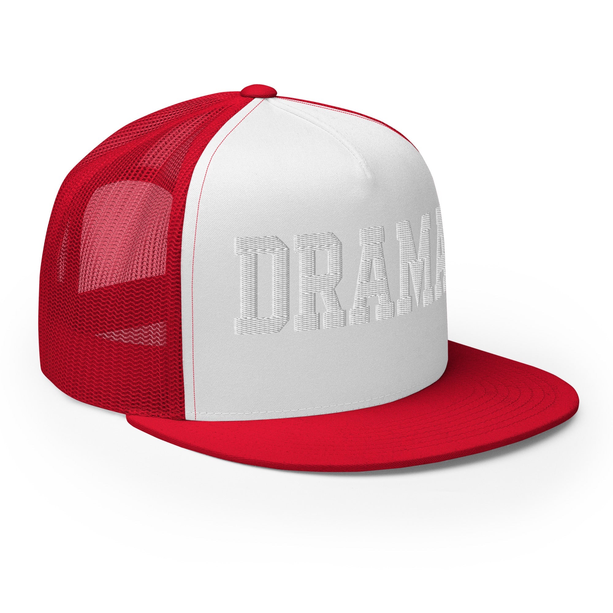 DRAMA 3D Puffy Embroidered Trucker Cap