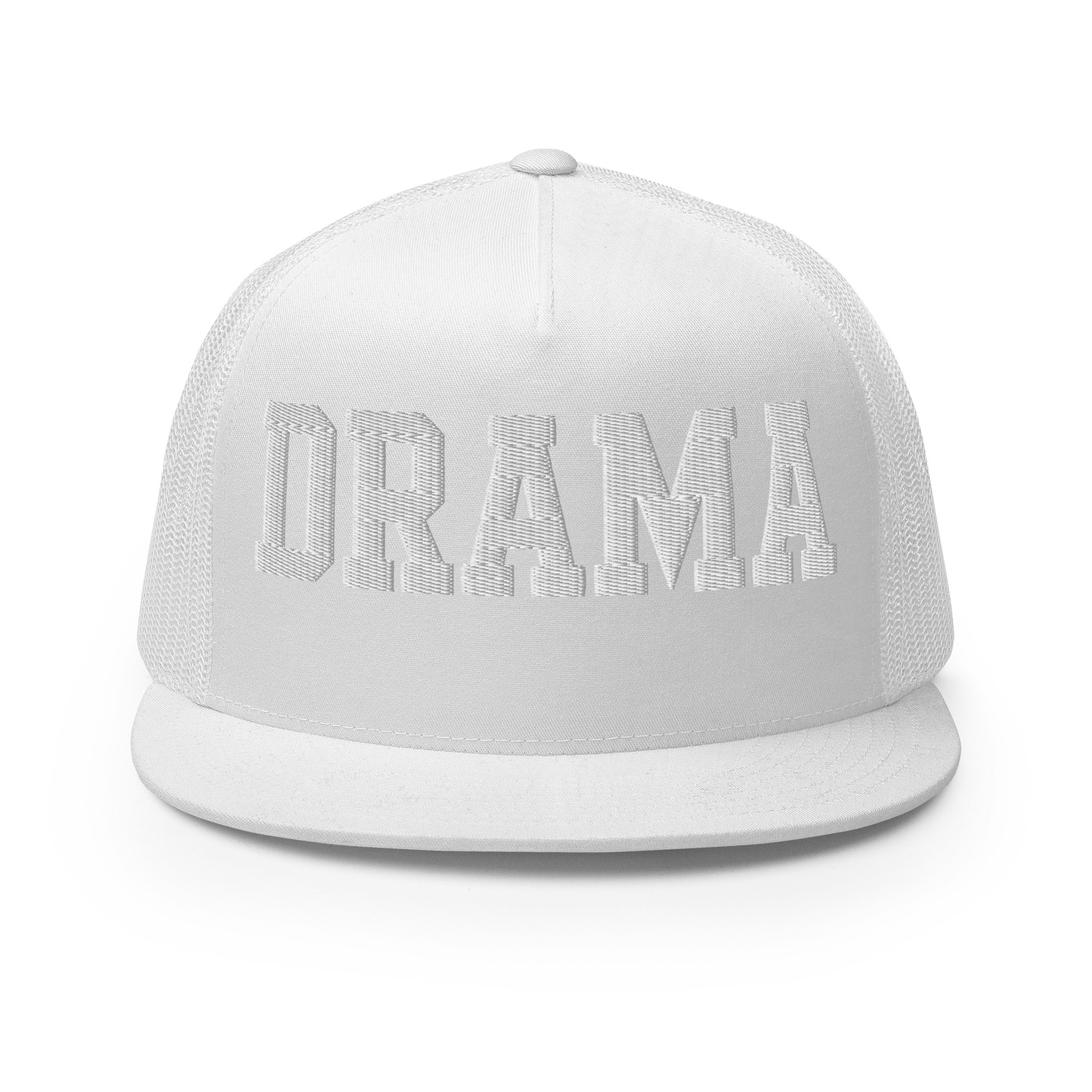 DRAMA 3D Puffy Embroidered Trucker Cap