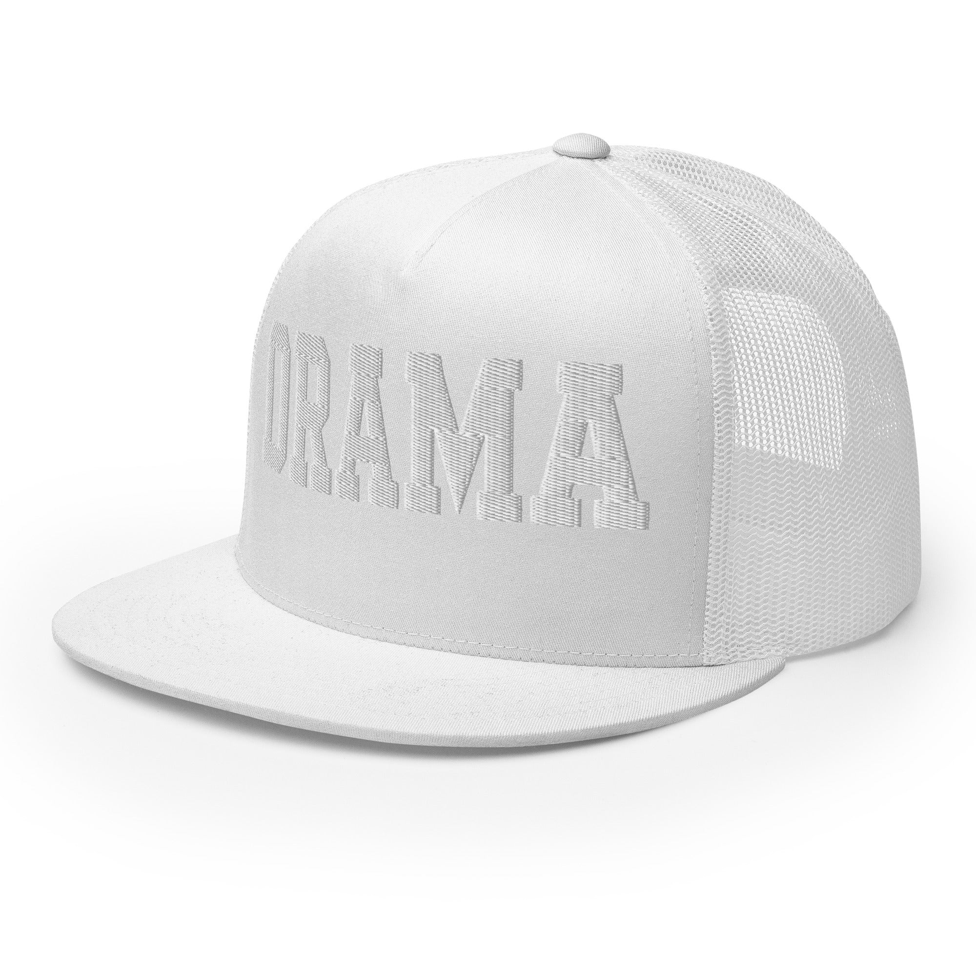 DRAMA 3D Puffy Embroidered Trucker Cap