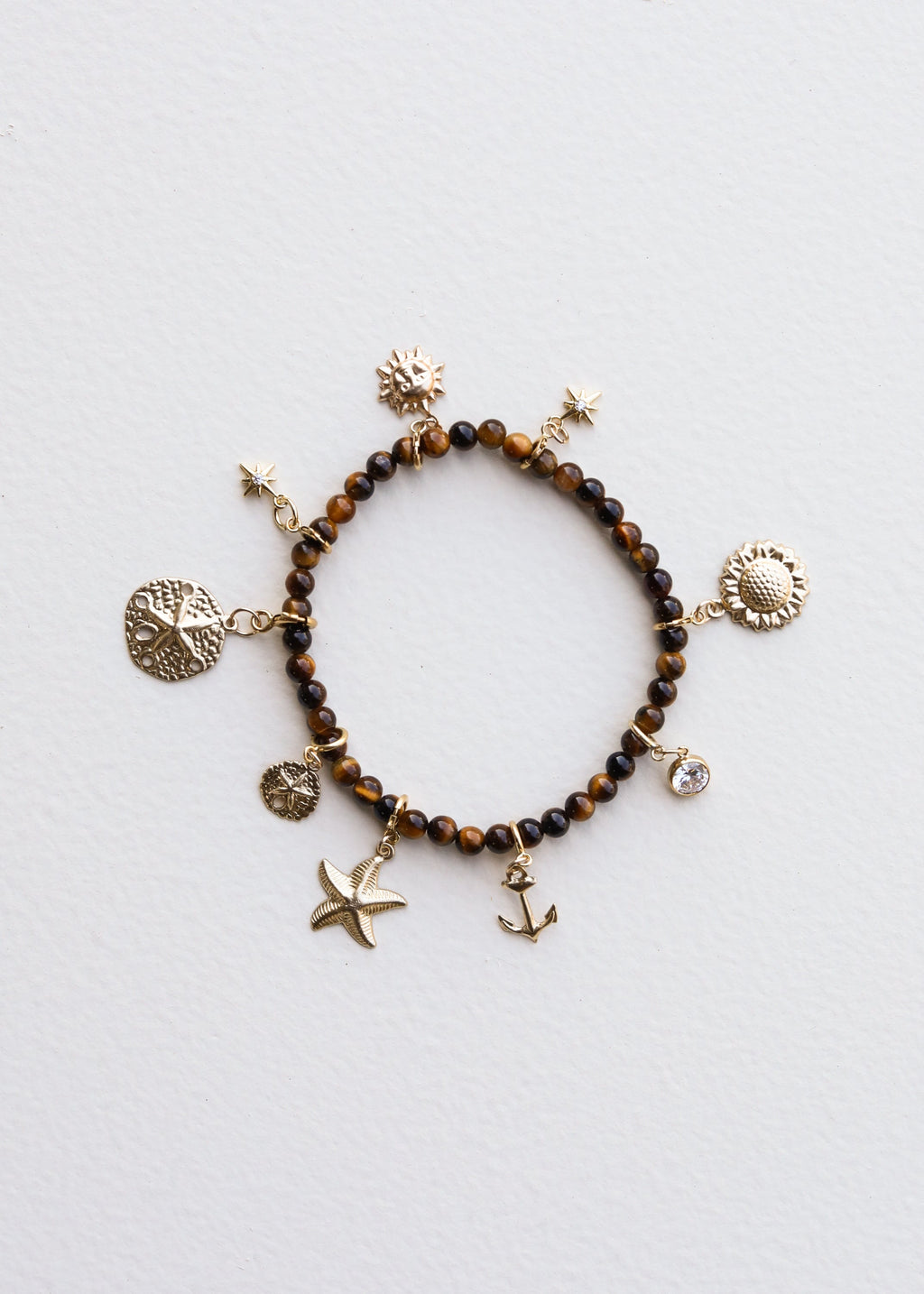 14K Gold Filled Charm - Sand Dollar