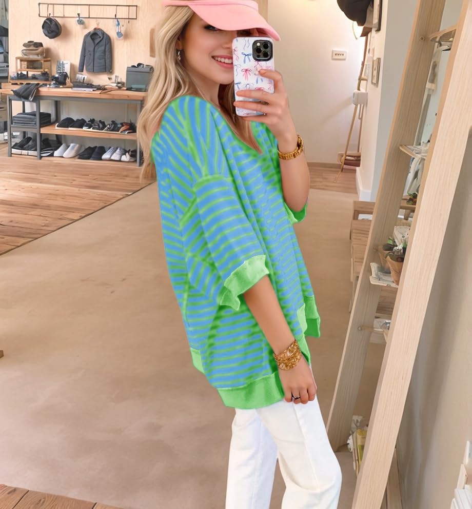 Comfy Chic Striped Shirt