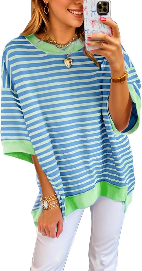 Comfy Chic Striped Shirt