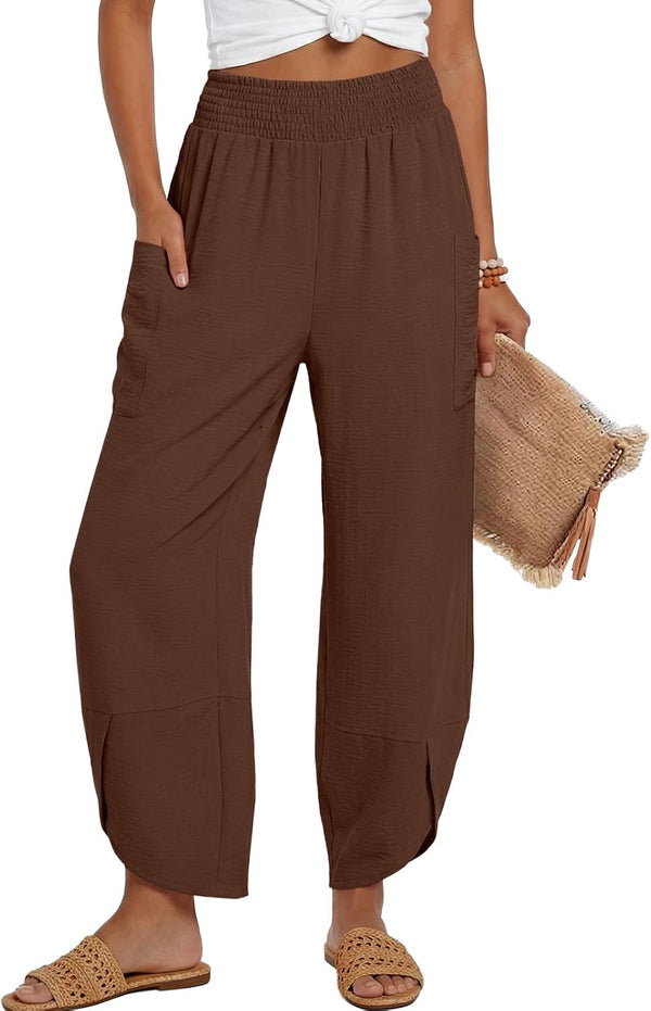 Stylish Wide Leg Beach Pants
