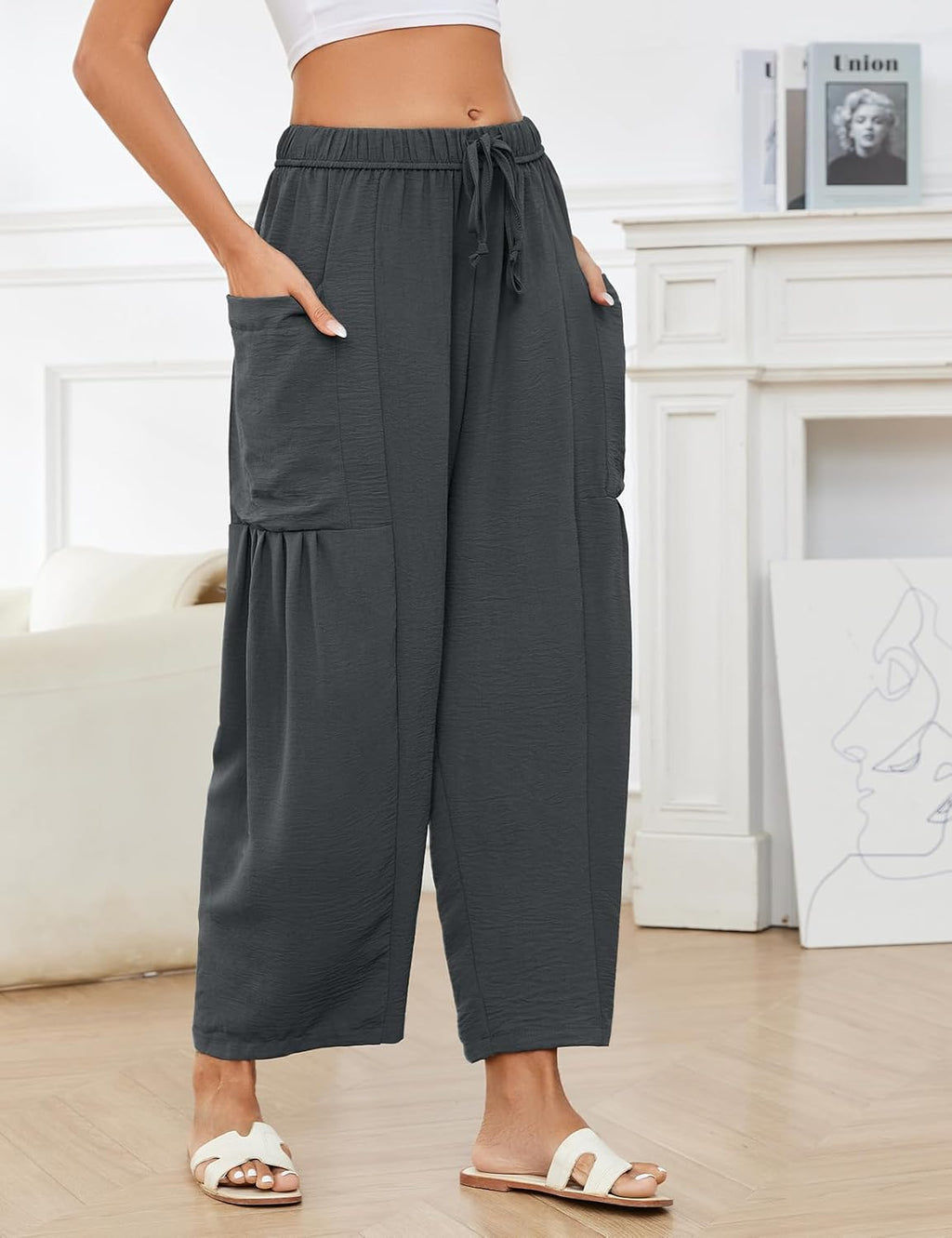Flowy Comfort Palazzo Pants