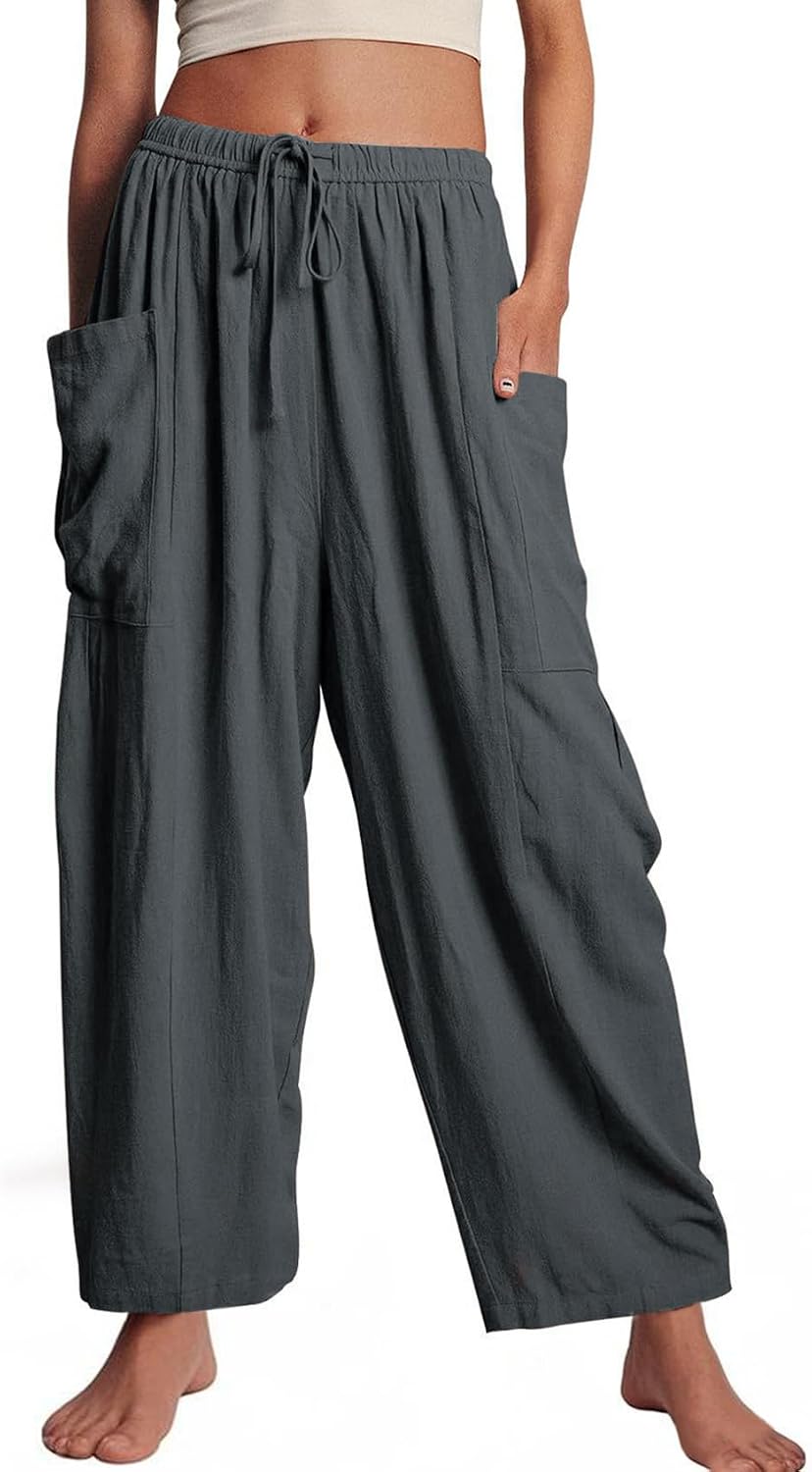 Flowy Comfort Palazzo Pants