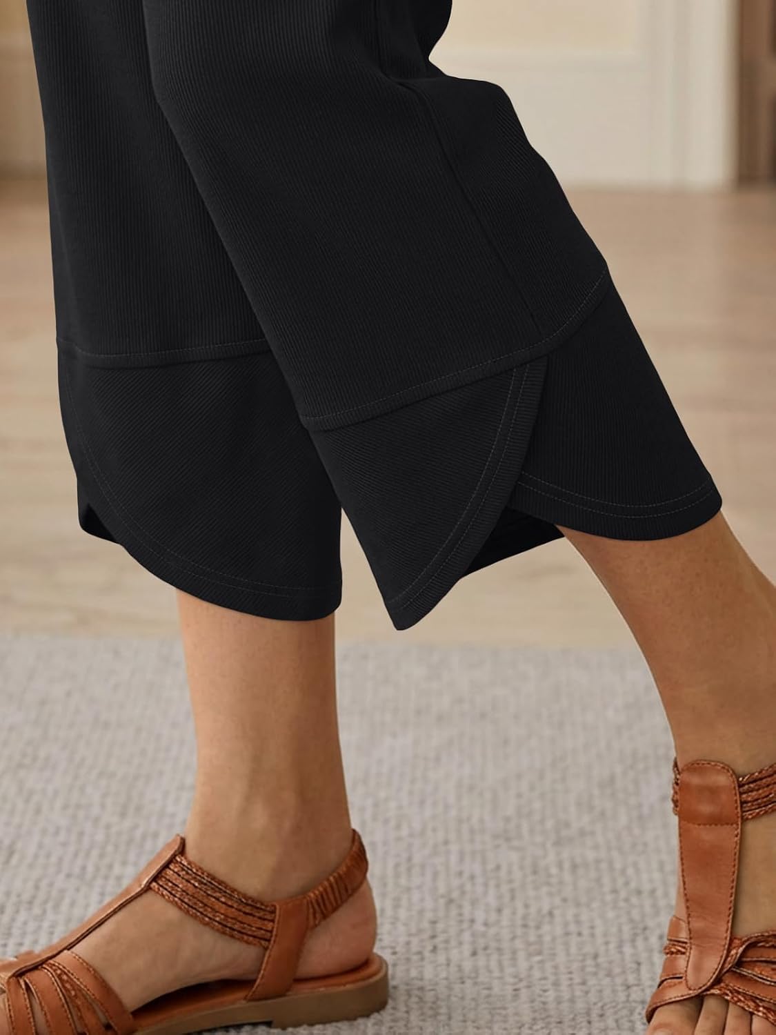 Chic Wide Leg Beach Pants