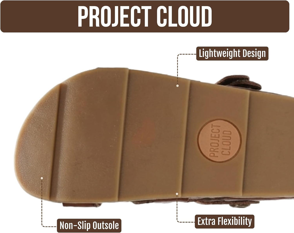 Cloud Comfort Wedge Sandals