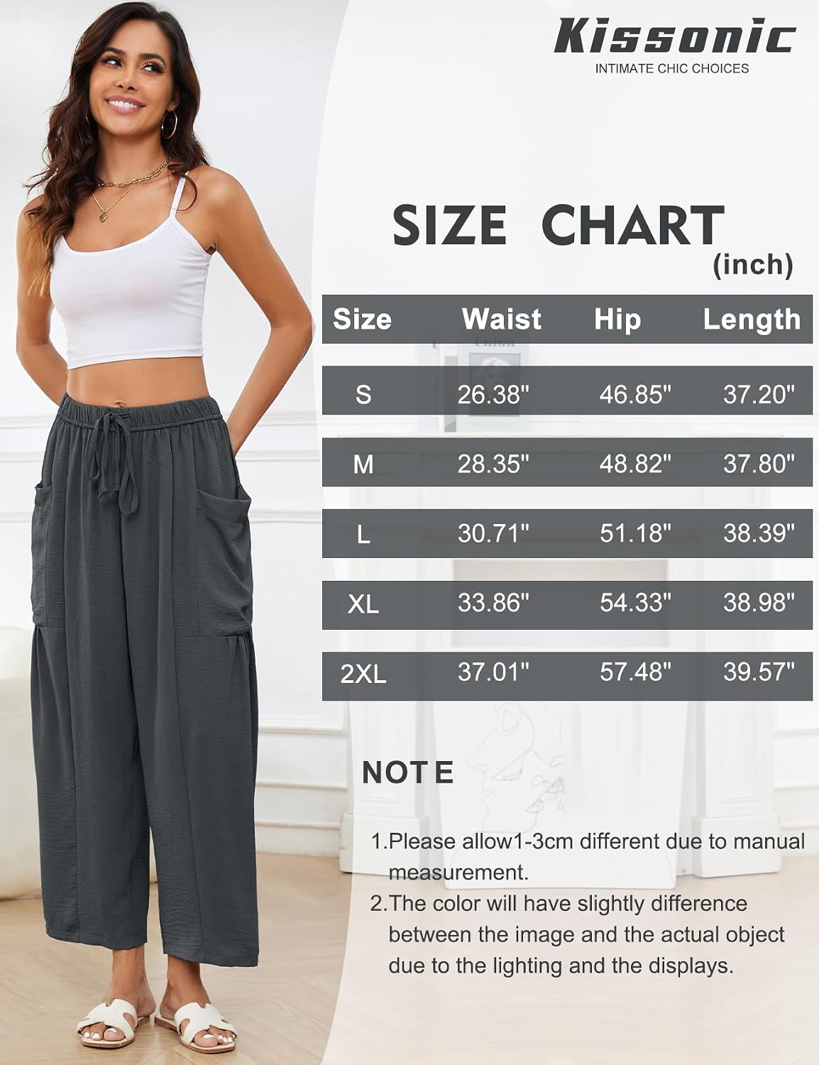 Flowy Comfort Palazzo Pants