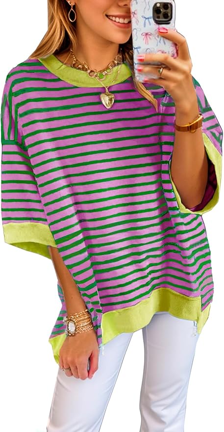 Comfy Chic Striped Shirt