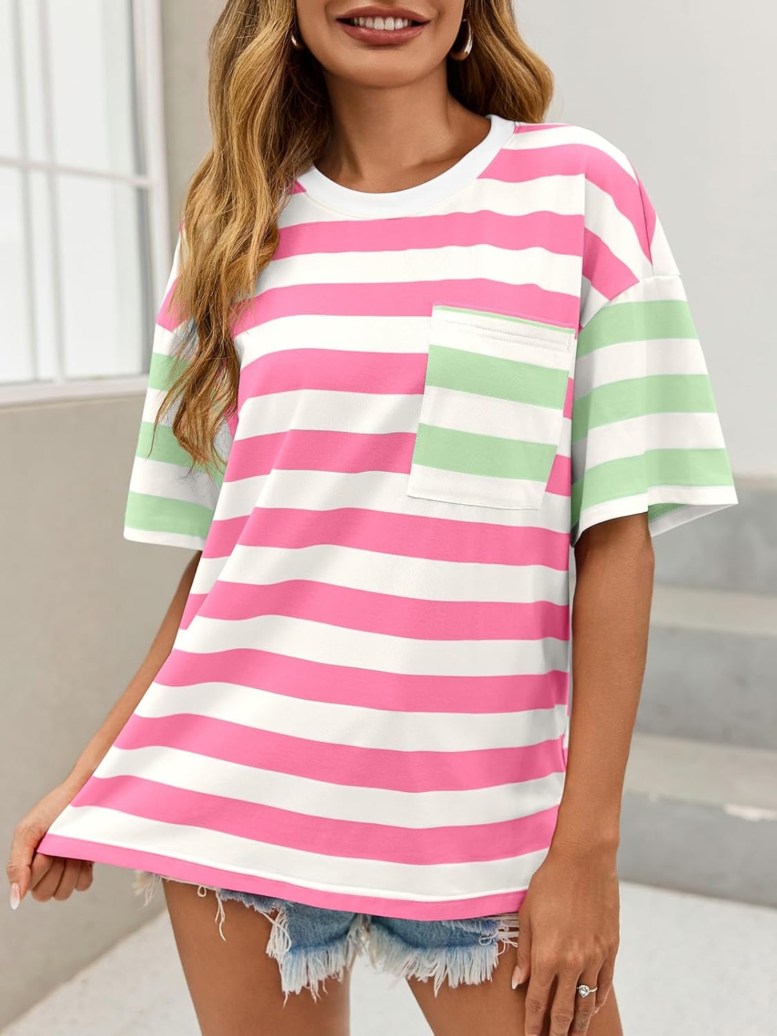 Striped Summer Comfort Tee