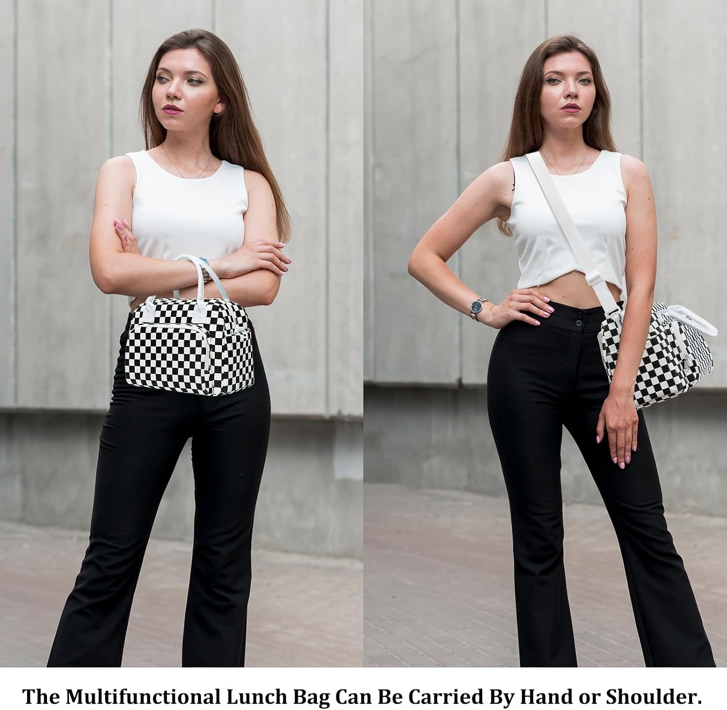 Stylish Insulated Lunch Tote Bag