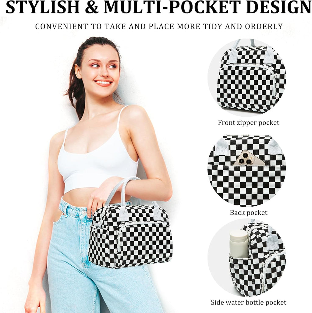 Stylish Insulated Lunch Tote Bag