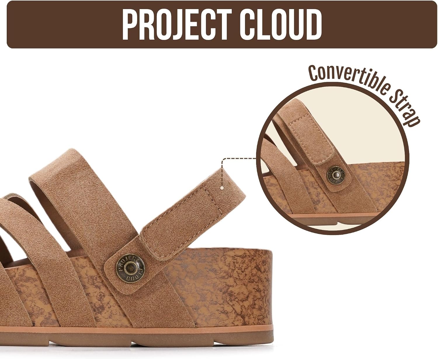 Elegant Leather Platform Sandals