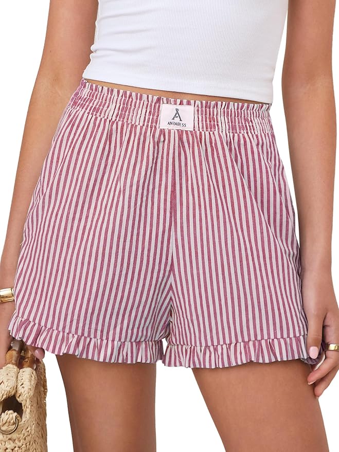 Chic Gingham Summer Shorts