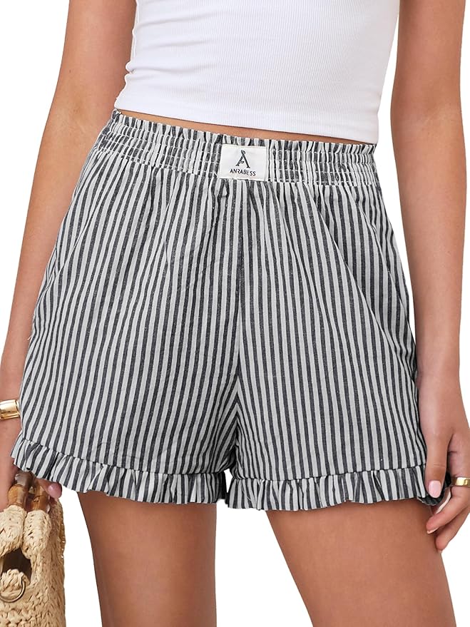 Chic Gingham Summer Shorts