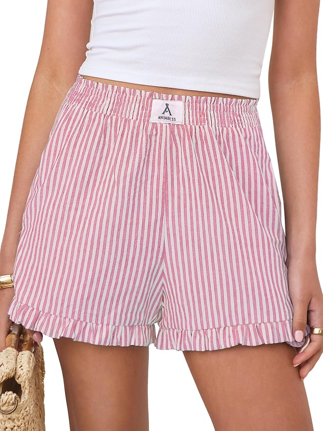 Chic Gingham Summer Shorts