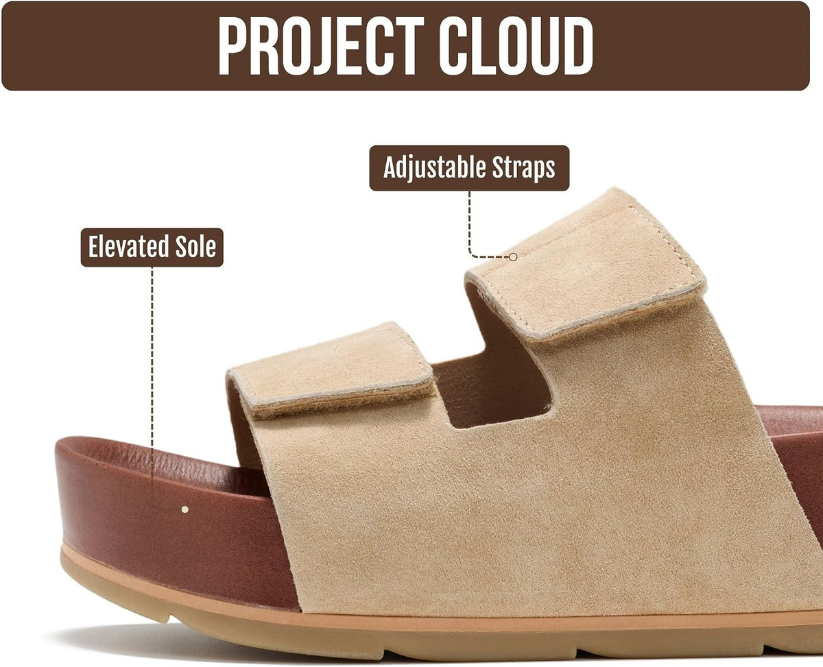 Cloud Comfort Leather Sandals
