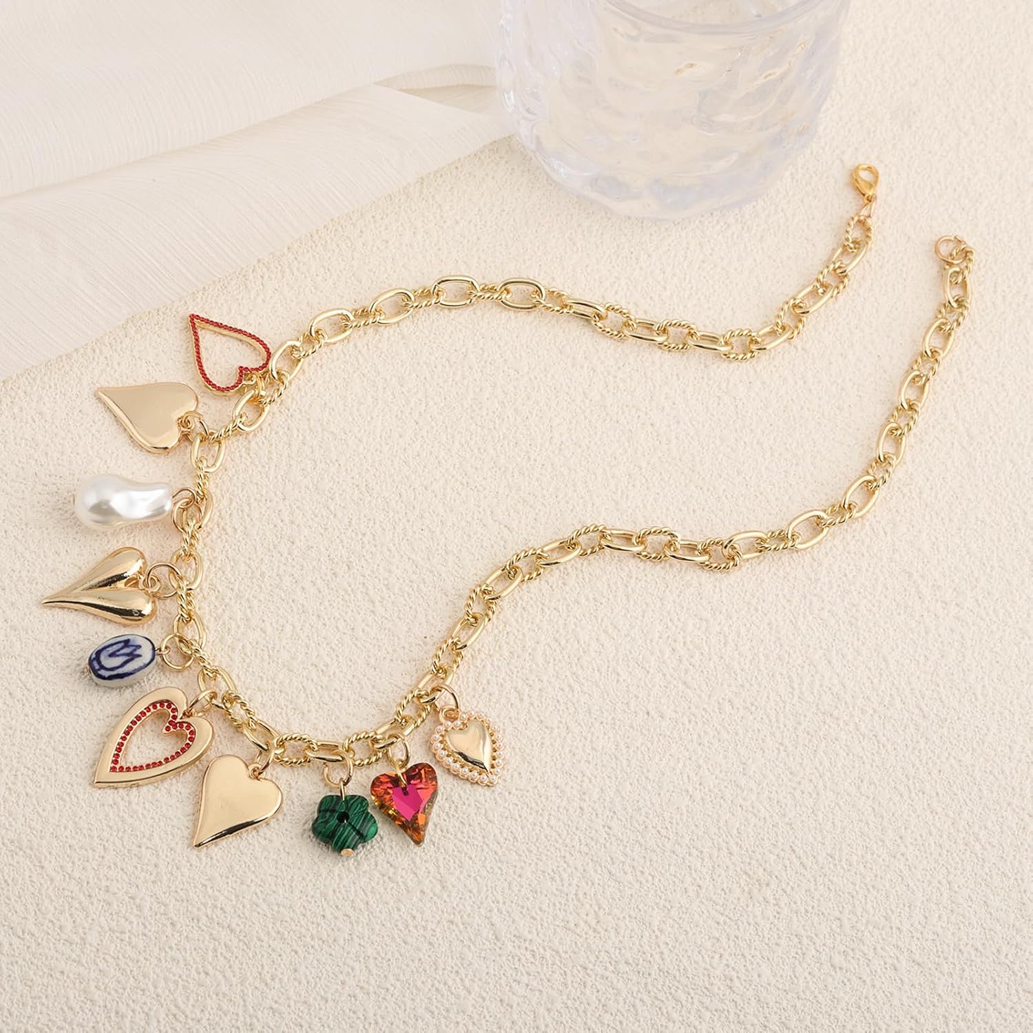 Chic Heart Charm Necklace