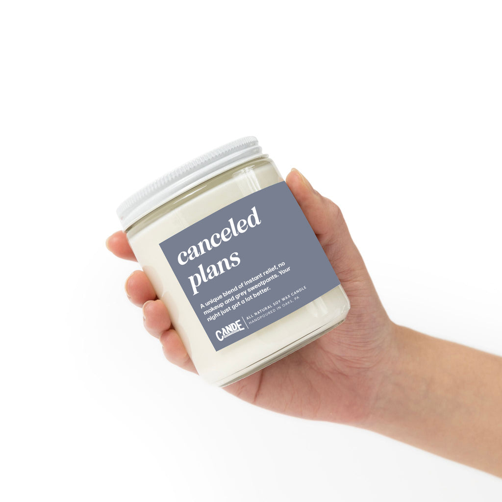 Canceled Plans Candle
