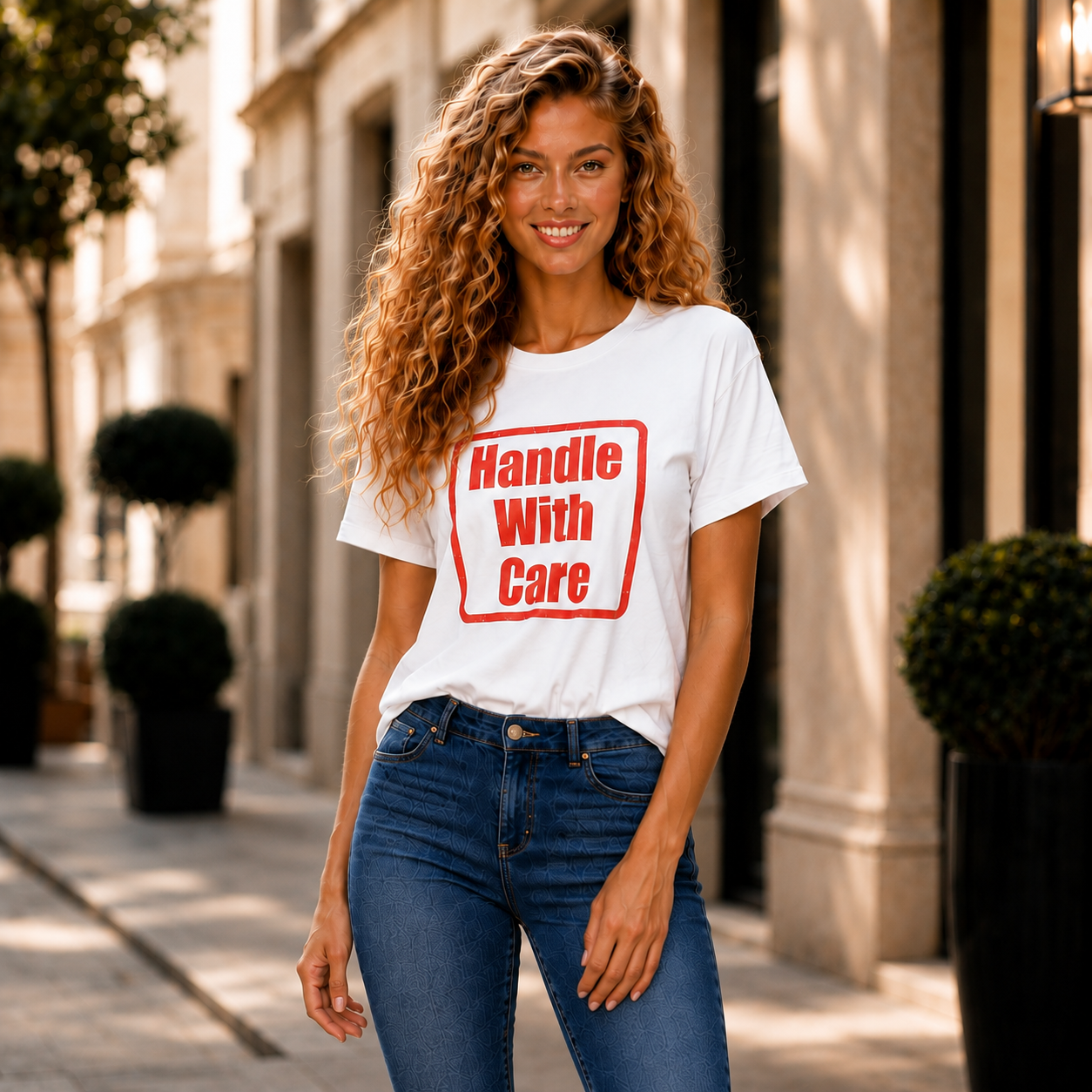 Be Gentle Handle With Care Tee
