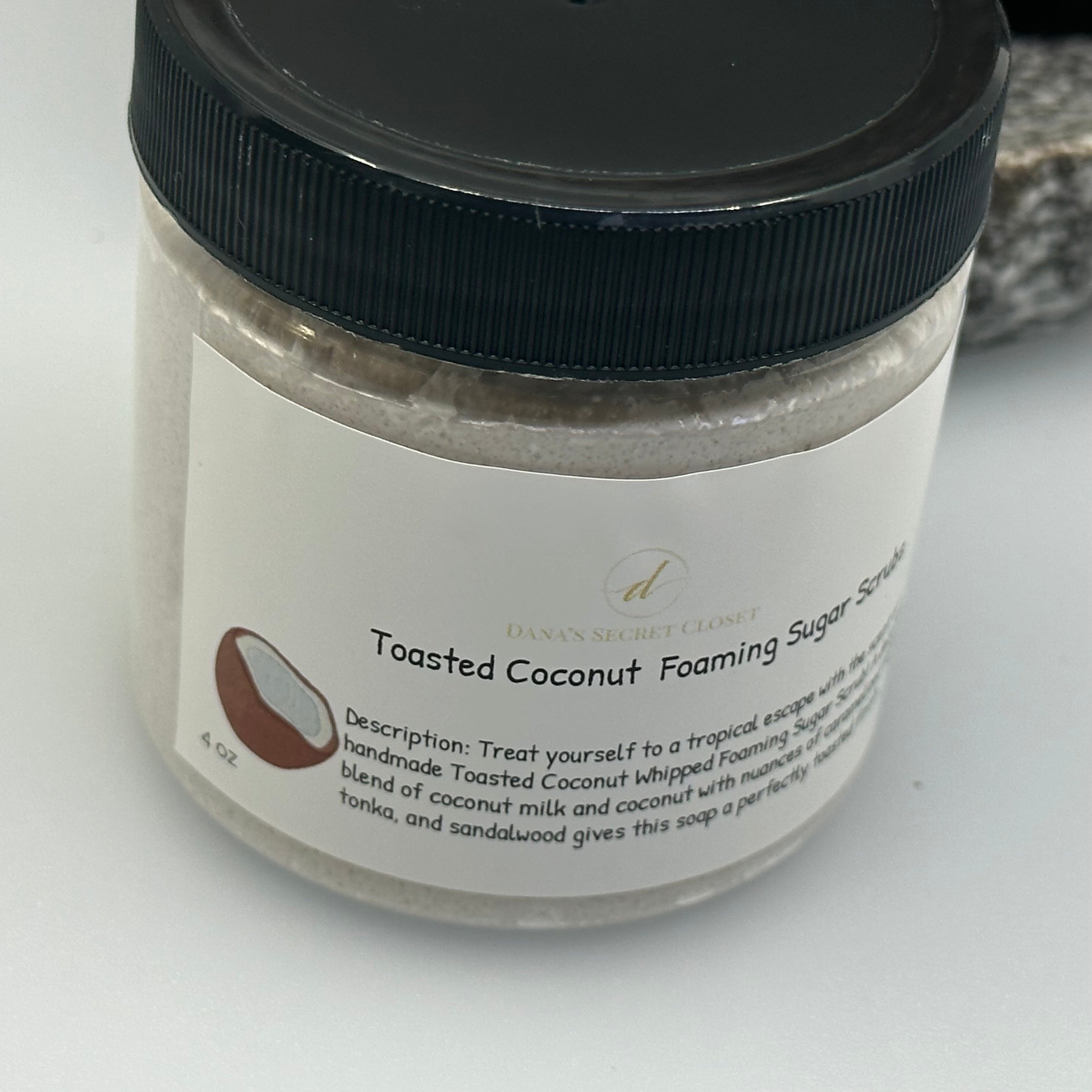 Toasted Coconut Foaming Sugar Scrubs