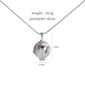 Vampire Diaries Verbena Retro Short Couple Necklace