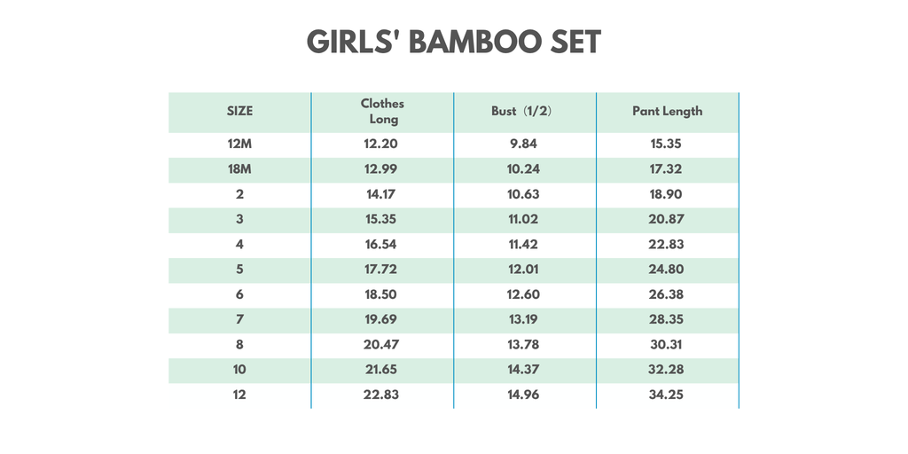 Pink character bamboo pajama set
