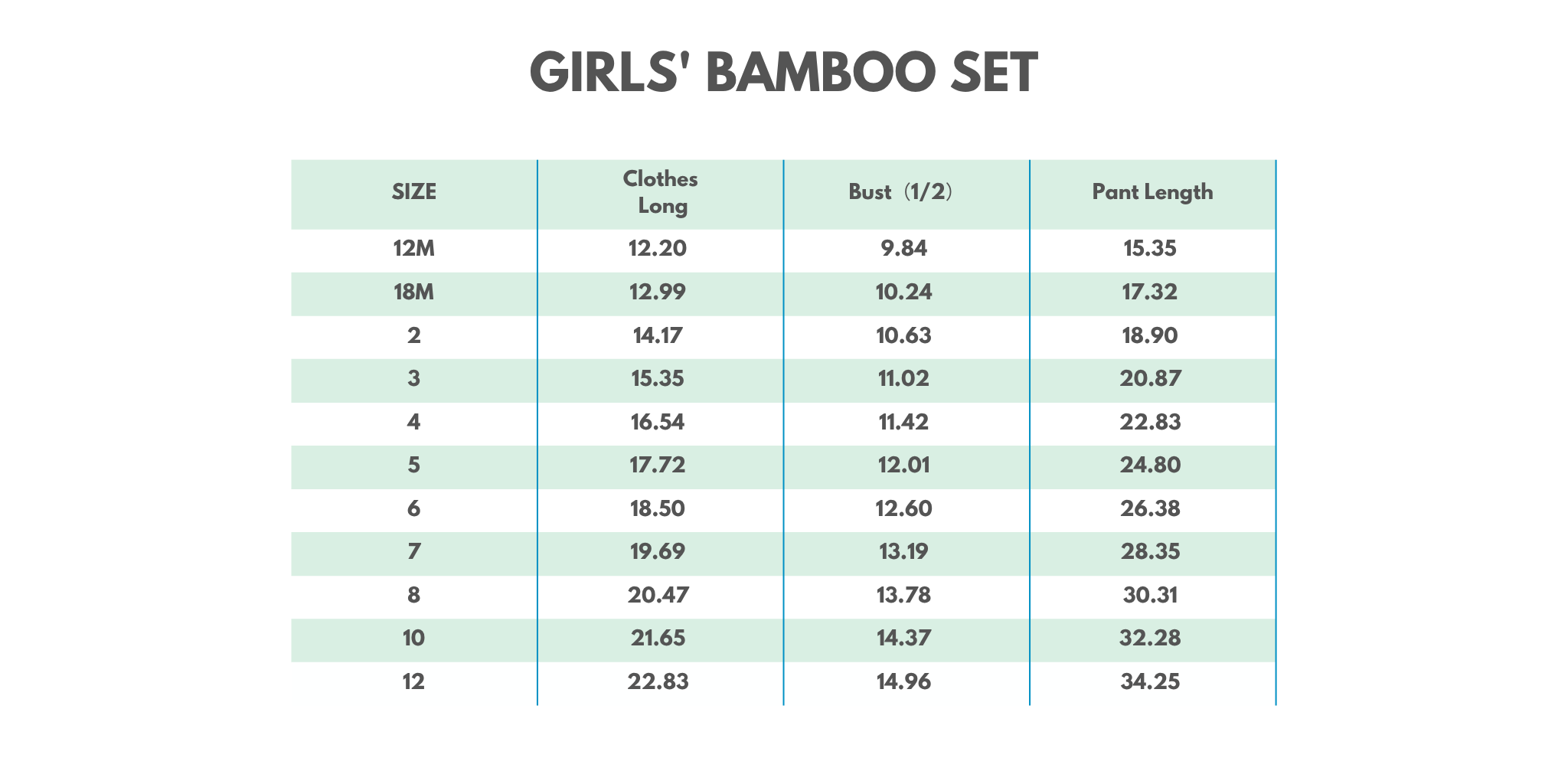 Pink character bamboo pajama set