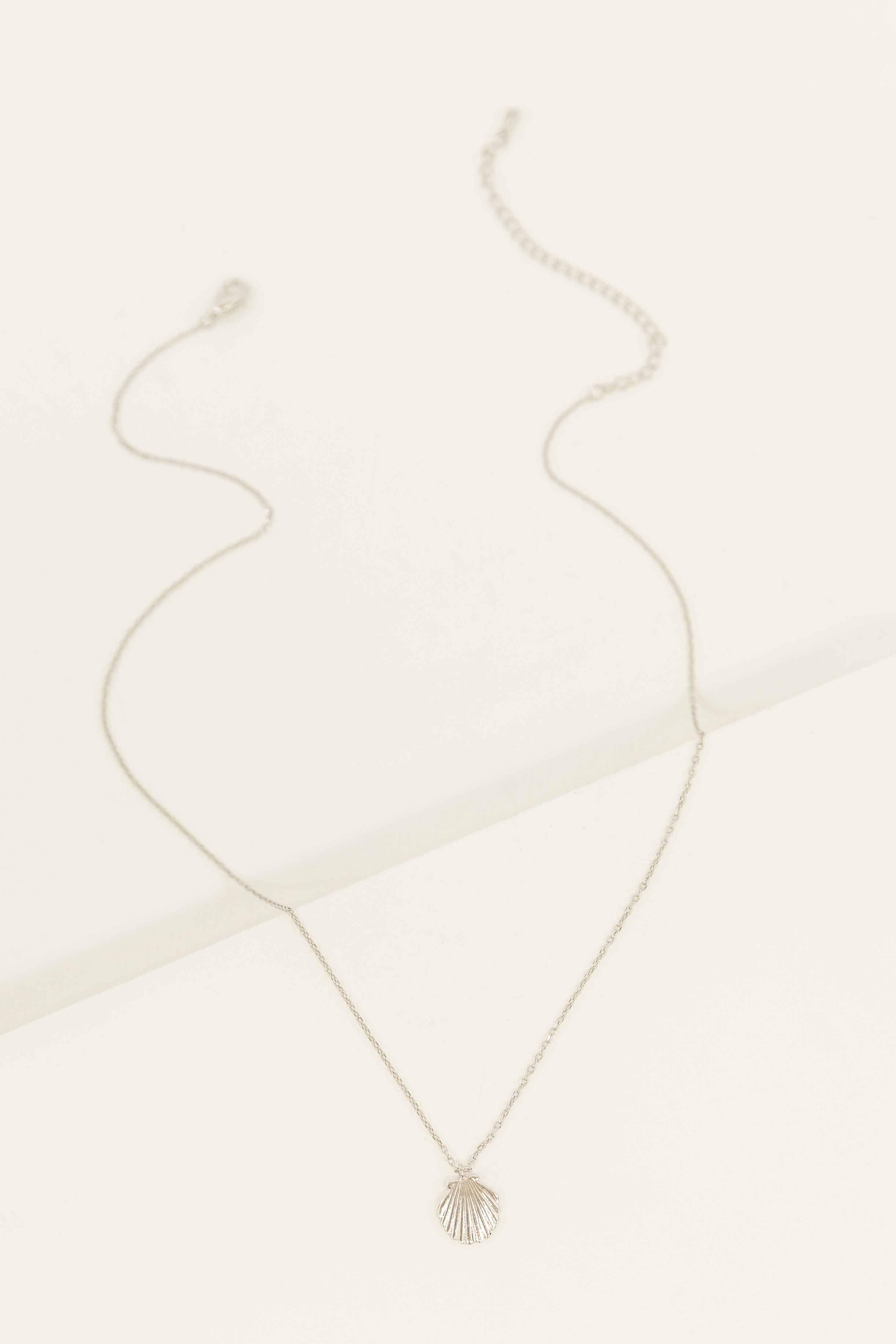 Shell Necklace | Silver