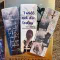 Fourth Wing Card Stock Bookmarks