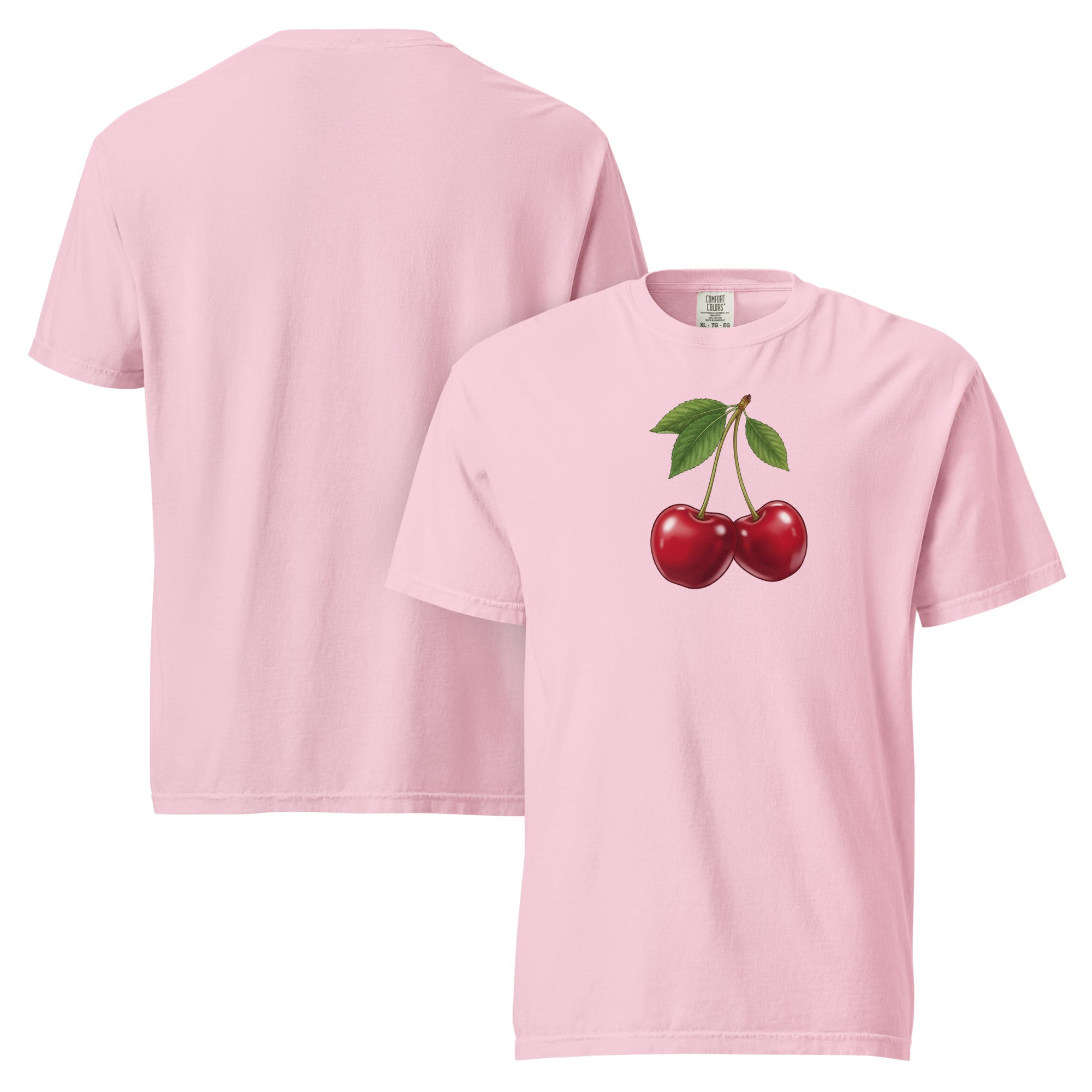Crimson Cherrie Cotton T-Shirt