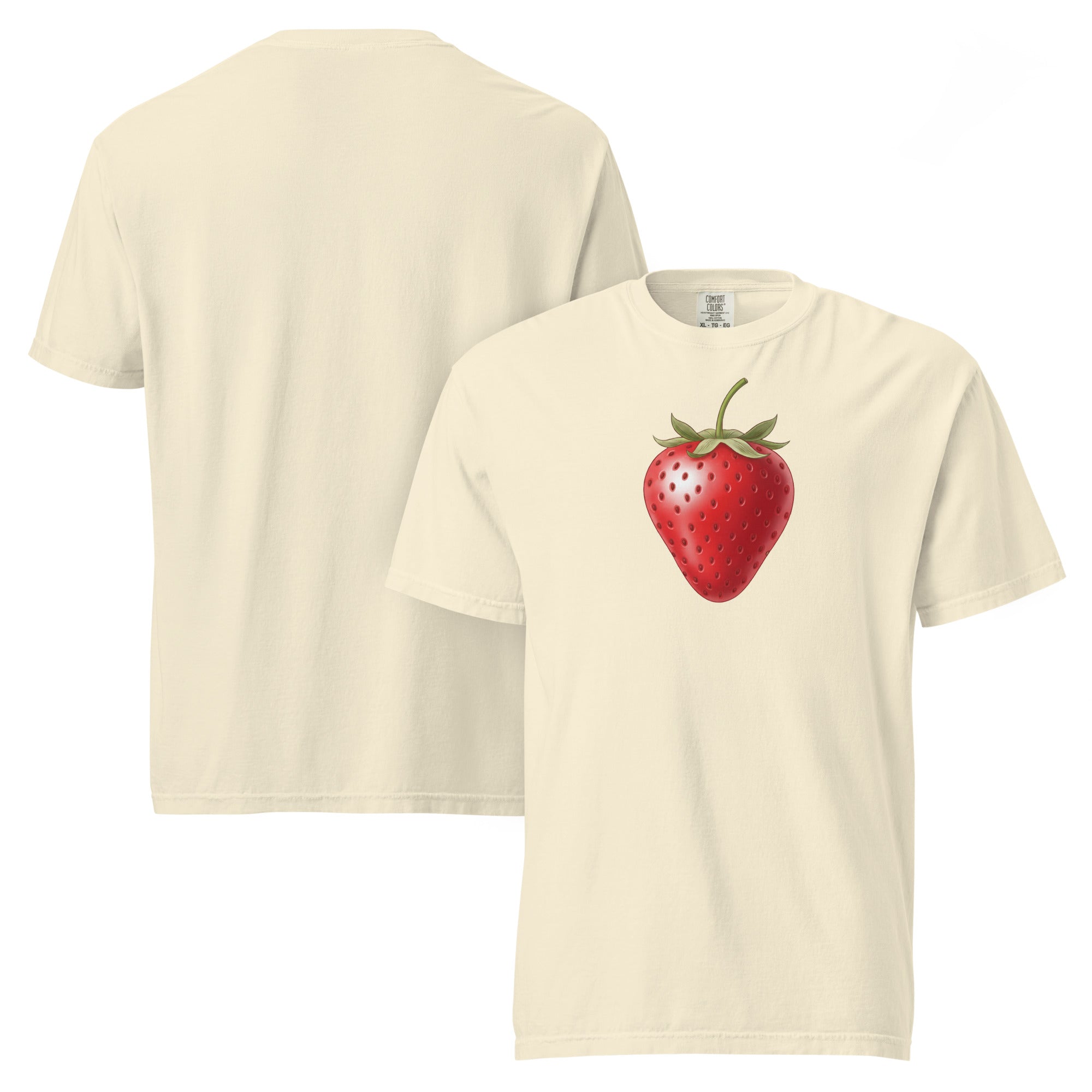 Sun Ripened Strawberry Cotton T-Shirt